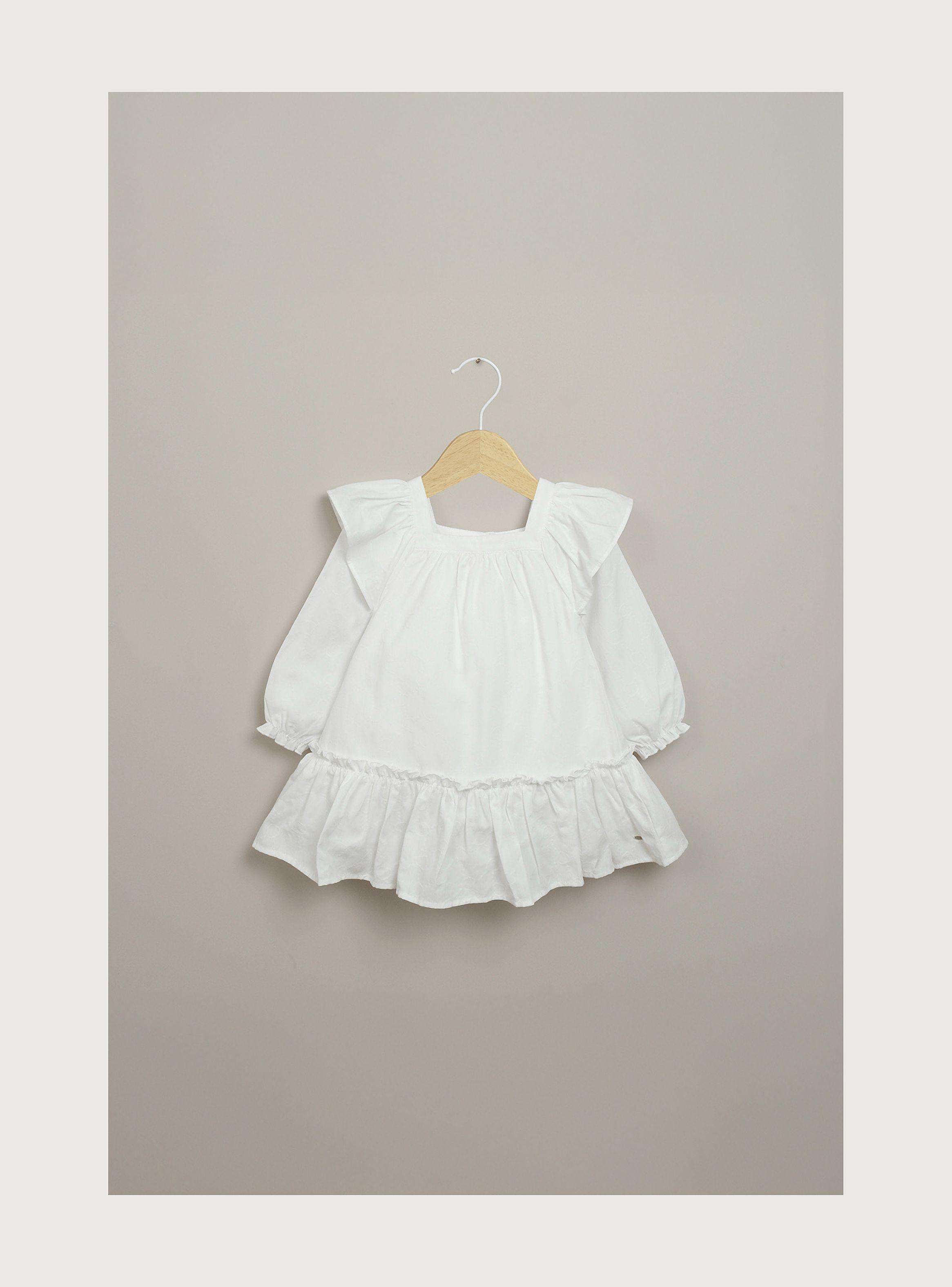 Vestido Niña Blanco 40623 Opaline-0