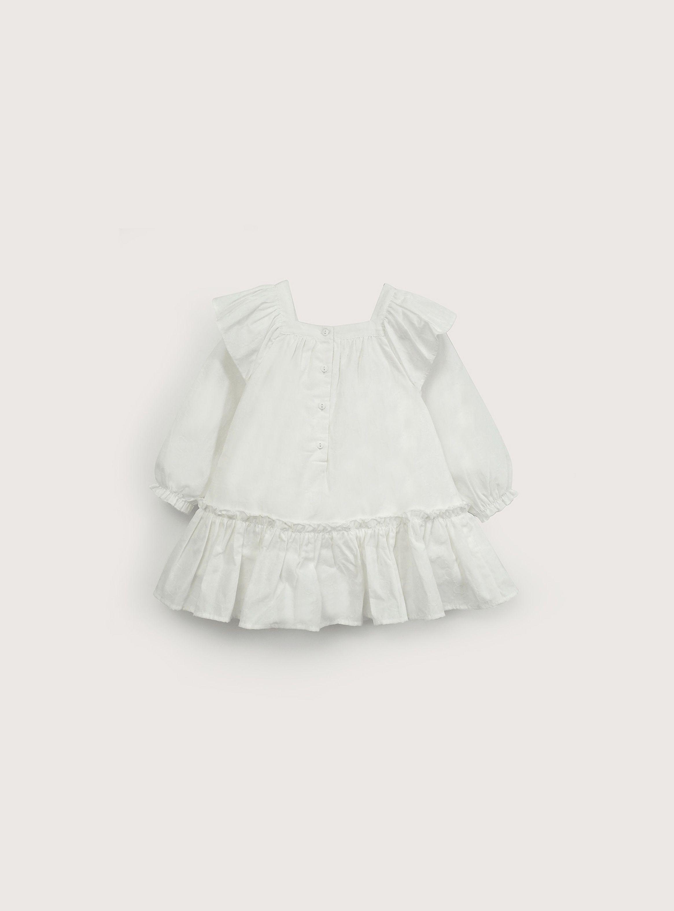 Vestido Niña Blanco 40623 Opaline-2
