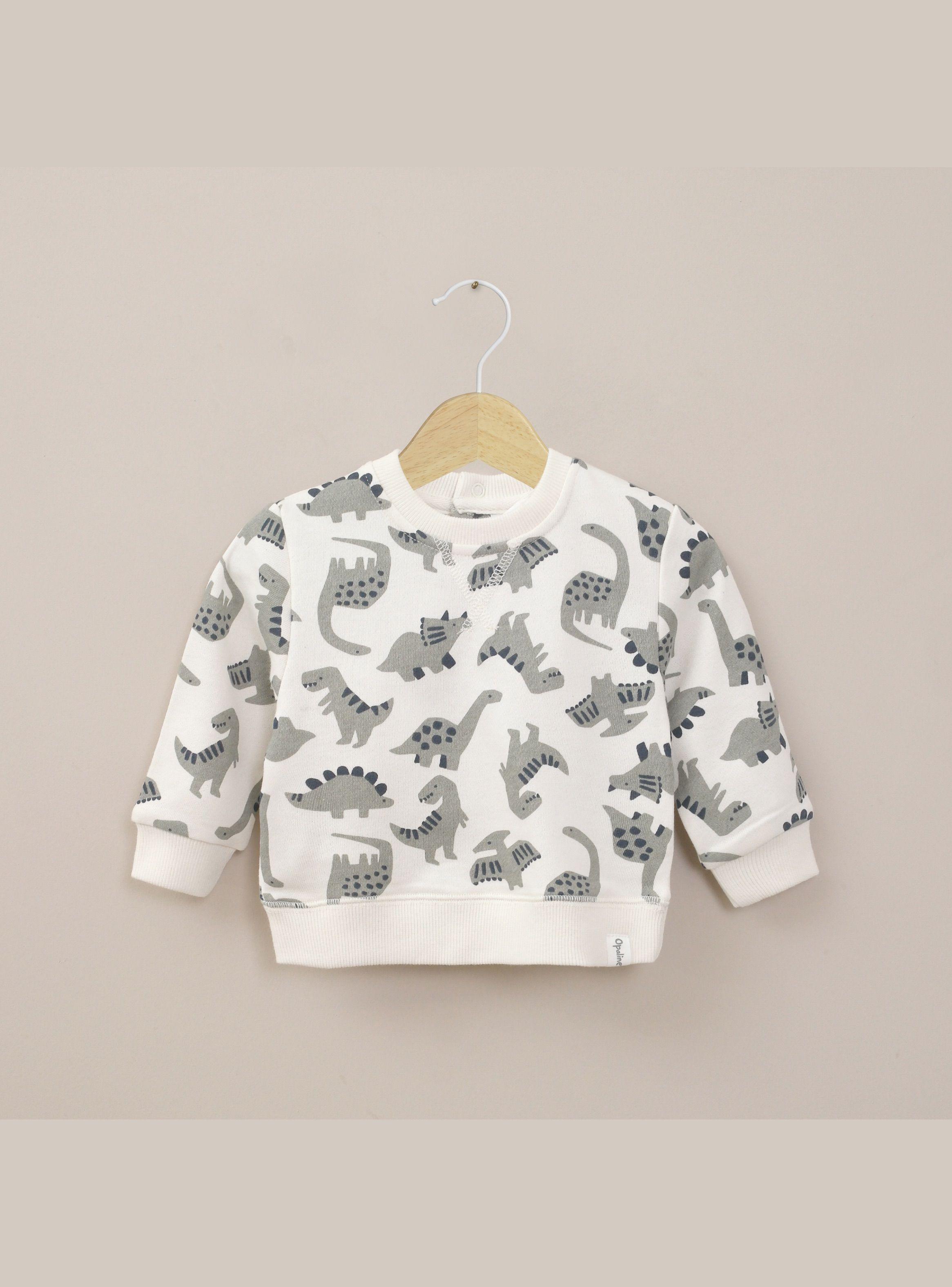 Poleron Estampado Beige Infant Niño-0