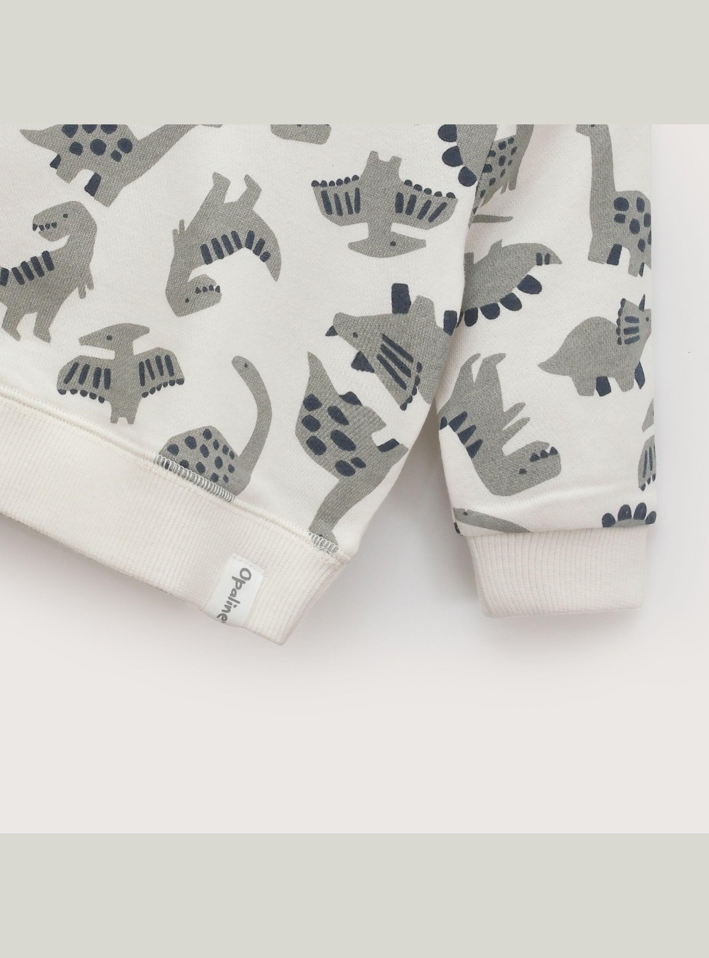 Poleron Estampado Beige Infant Niño-3