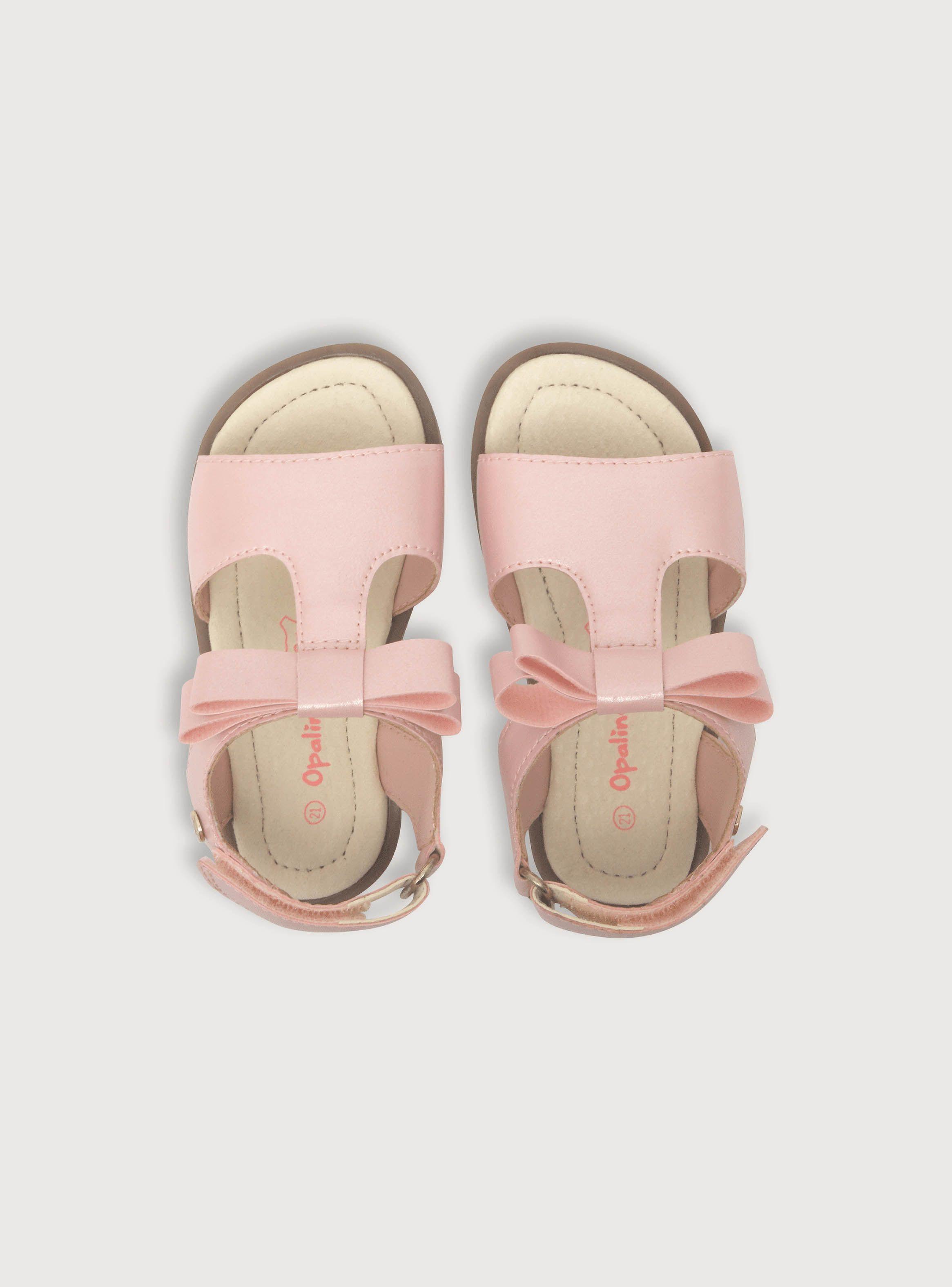 Sandalia De Niña Metalizada Rosado (18 A 21) Opaline-3