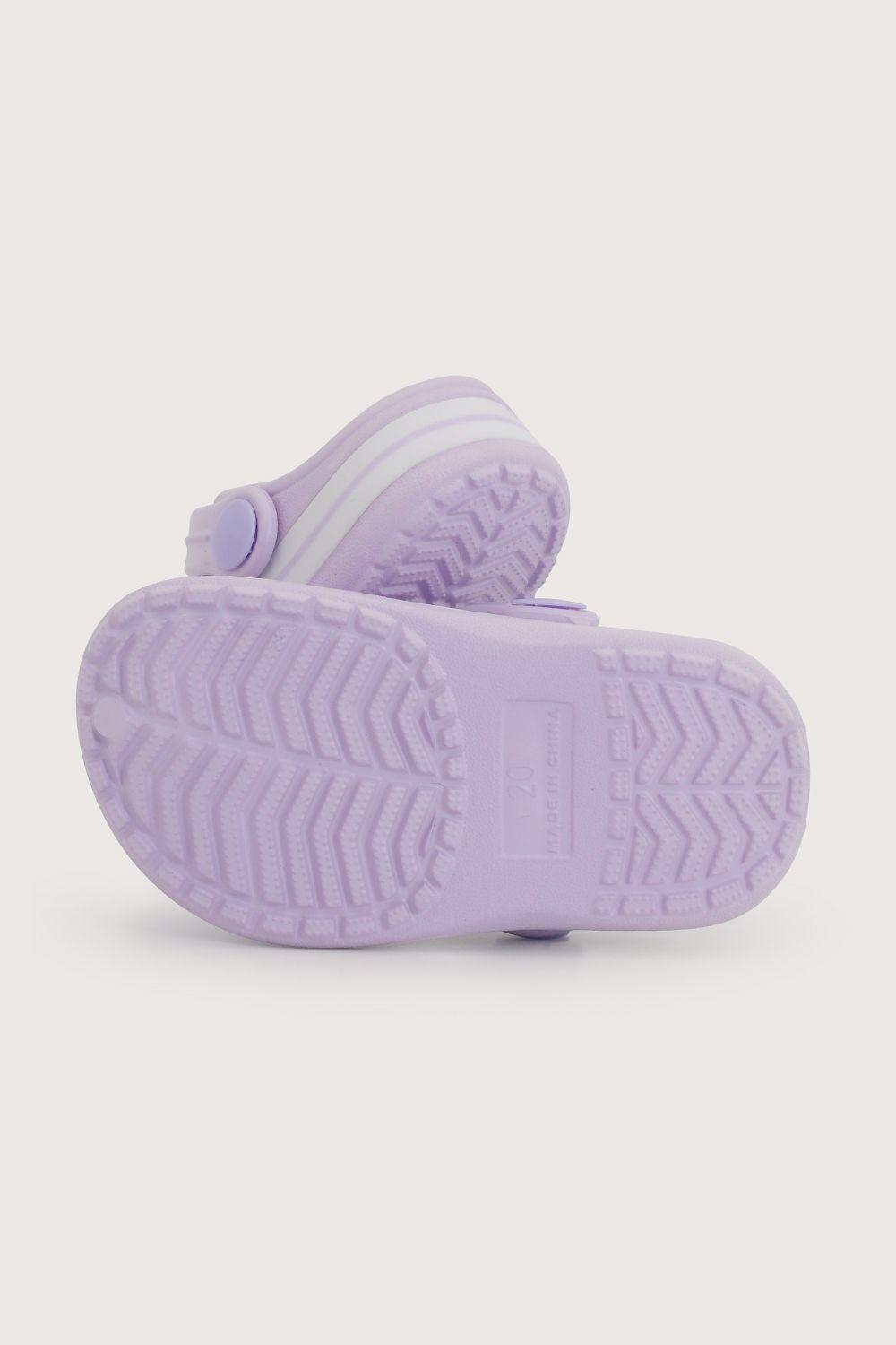 Sandalia aqua disney morada de niña-2