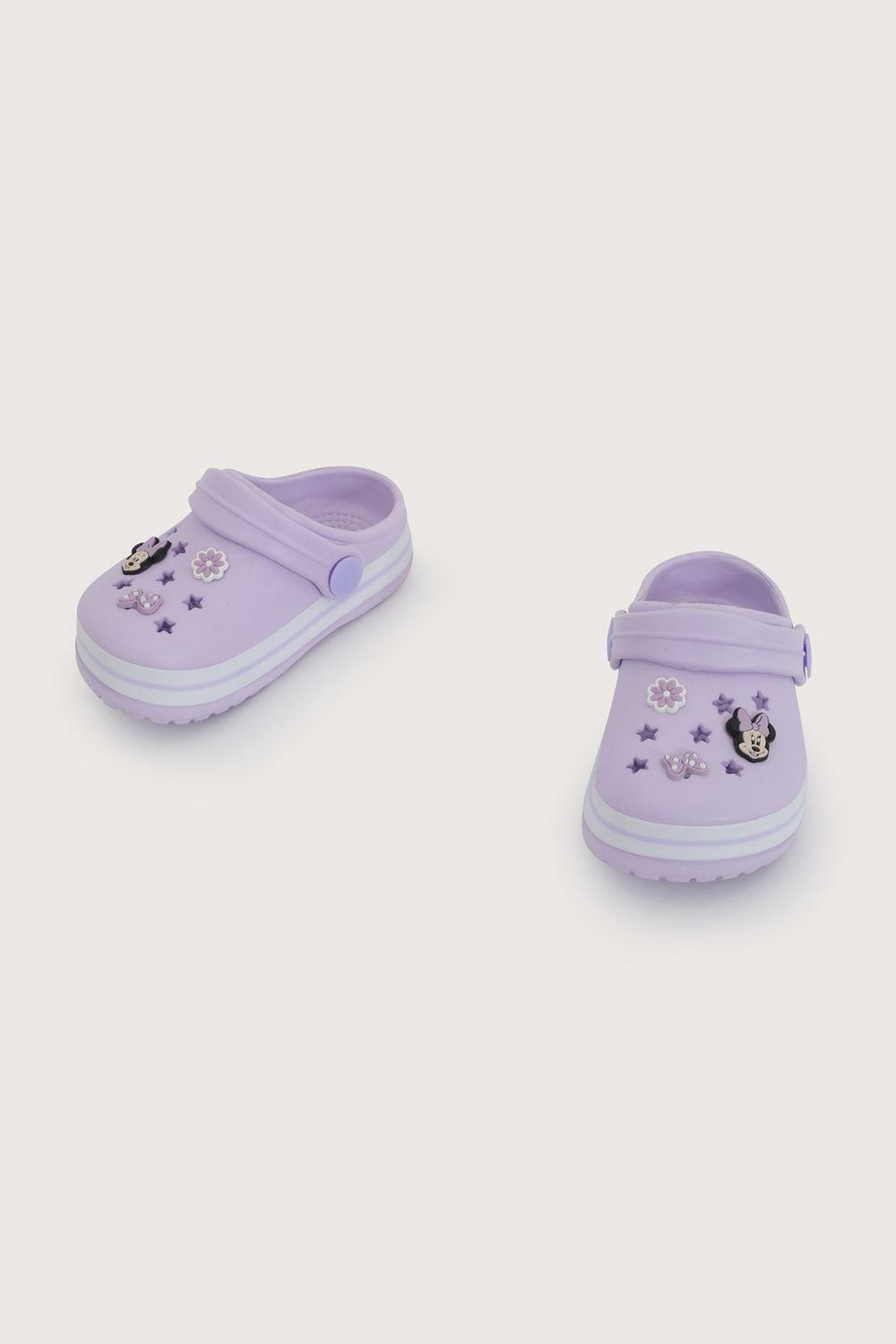 Sandalia aqua disney morada de niña-3