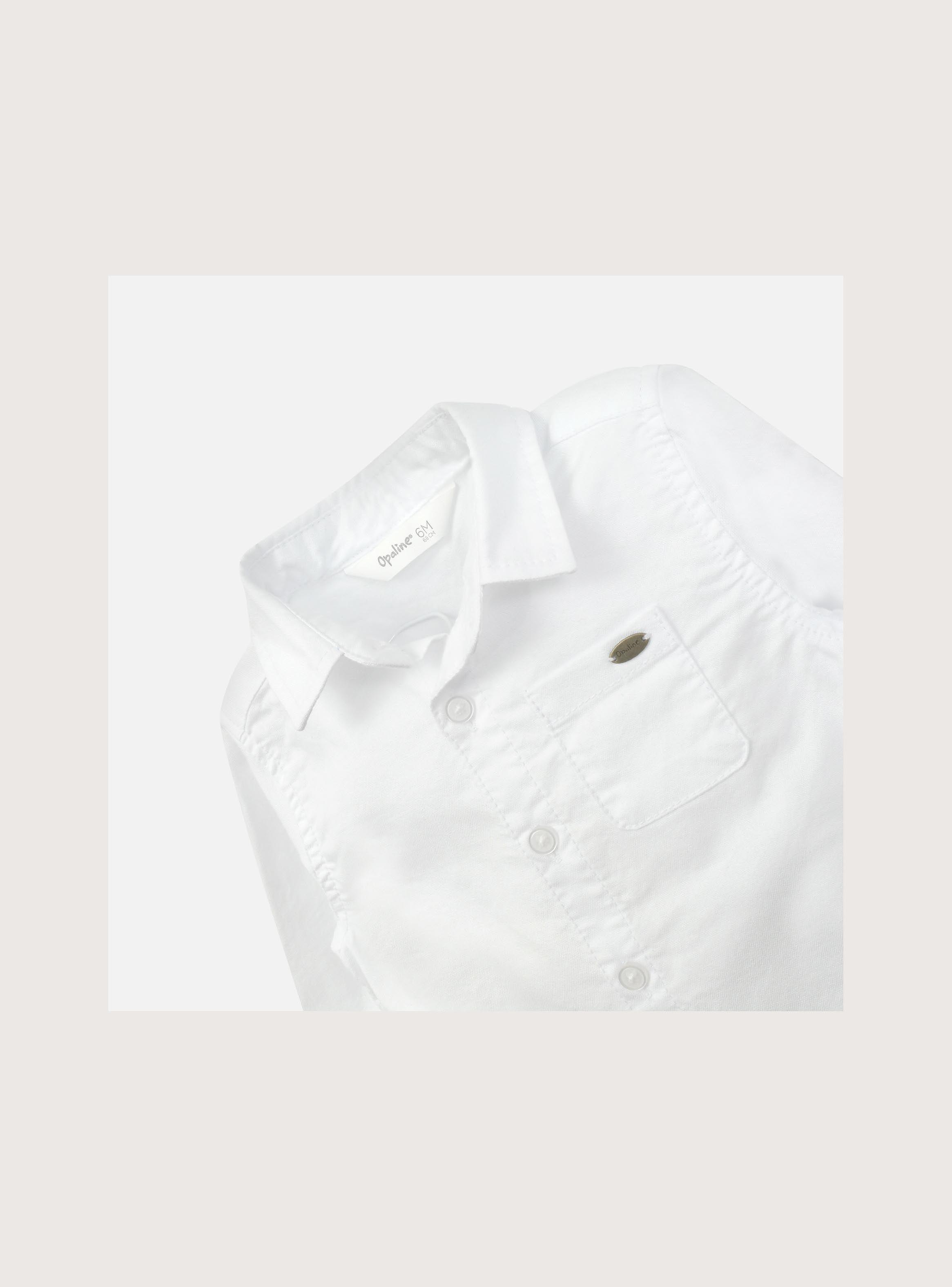 Camisa Infant Niño Blanca-2