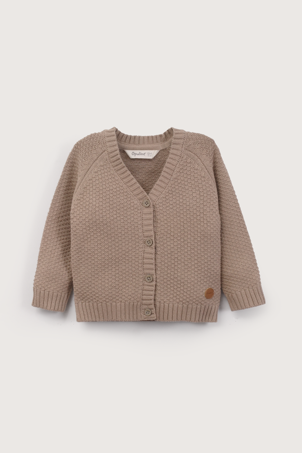 Chaleco beige de niño-1