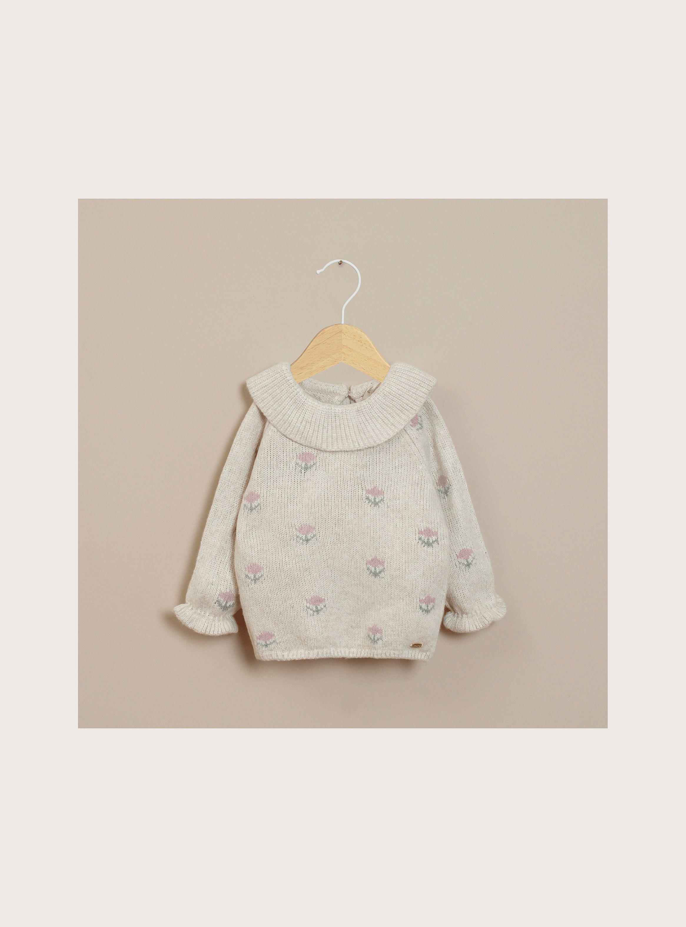 Sweater Niña Beige 40172 Opaline-0
