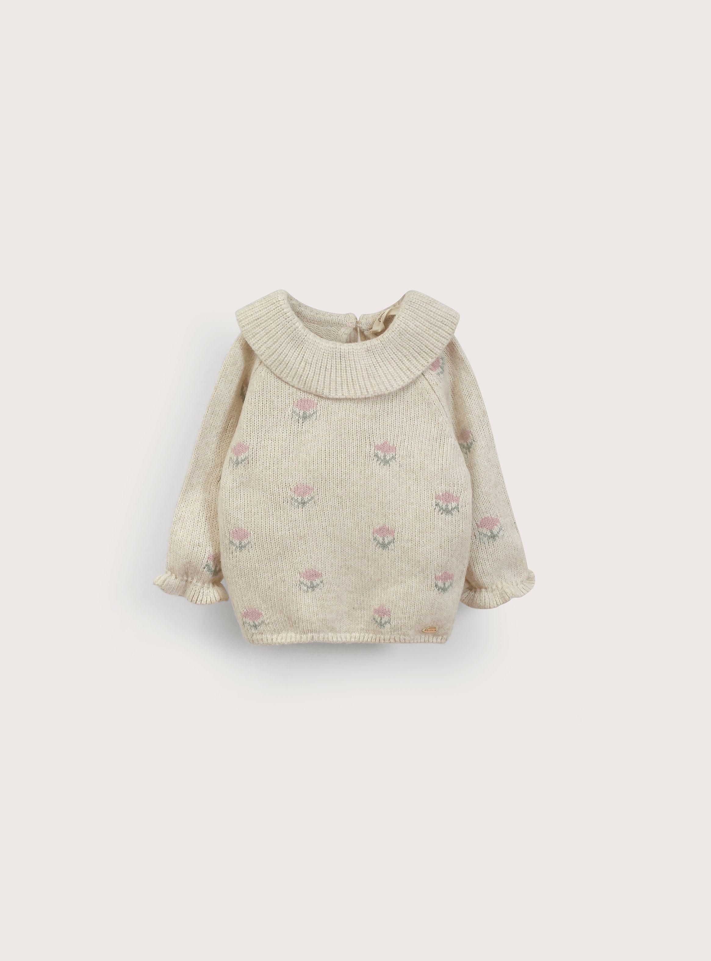 Sweater Niña Beige 40172 Opaline-1
