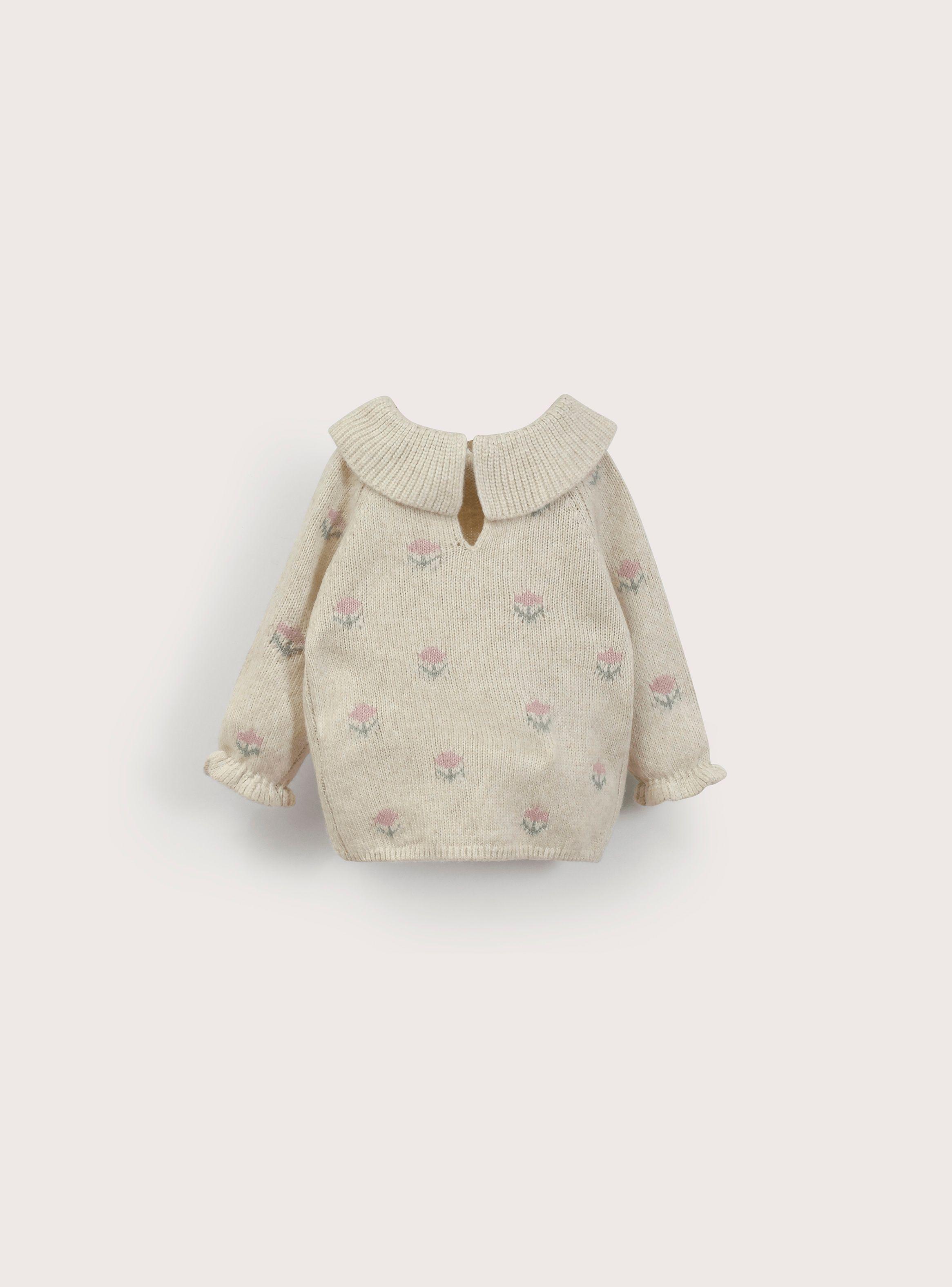 Sweater Niña Beige 40172 Opaline-2
