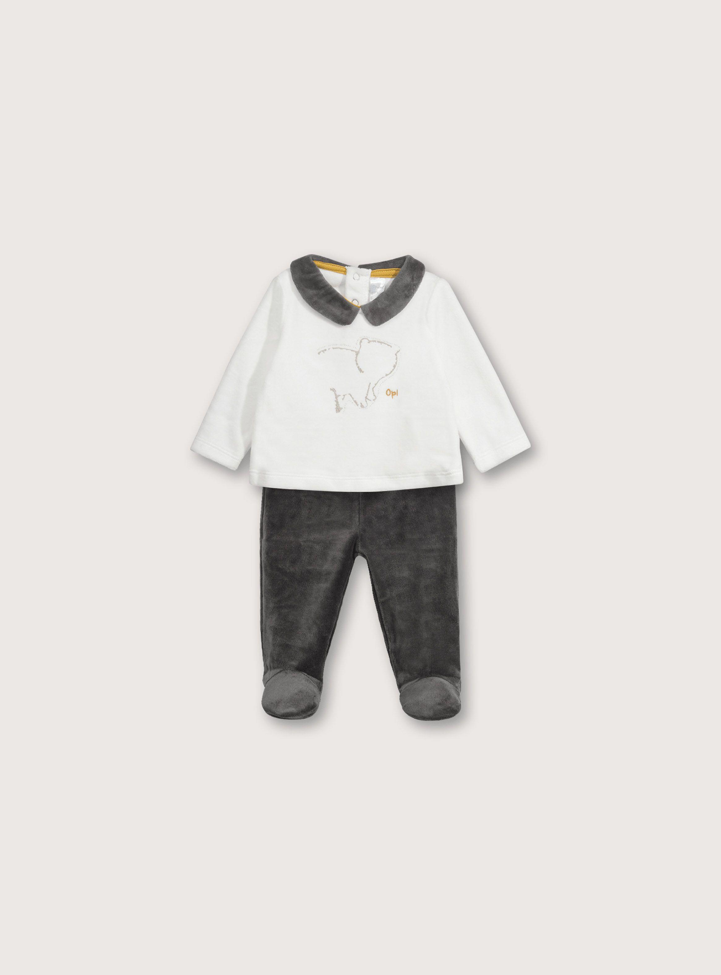 Conjunto Bebés Gris 38924 Opaline-0
