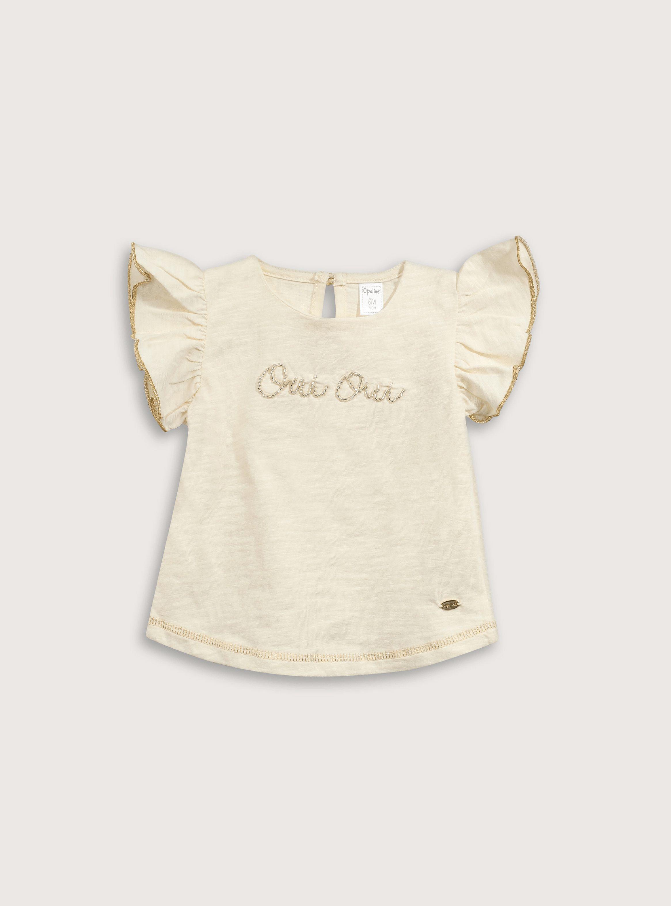 Polera Niña Blanco 39538 Opaline-0