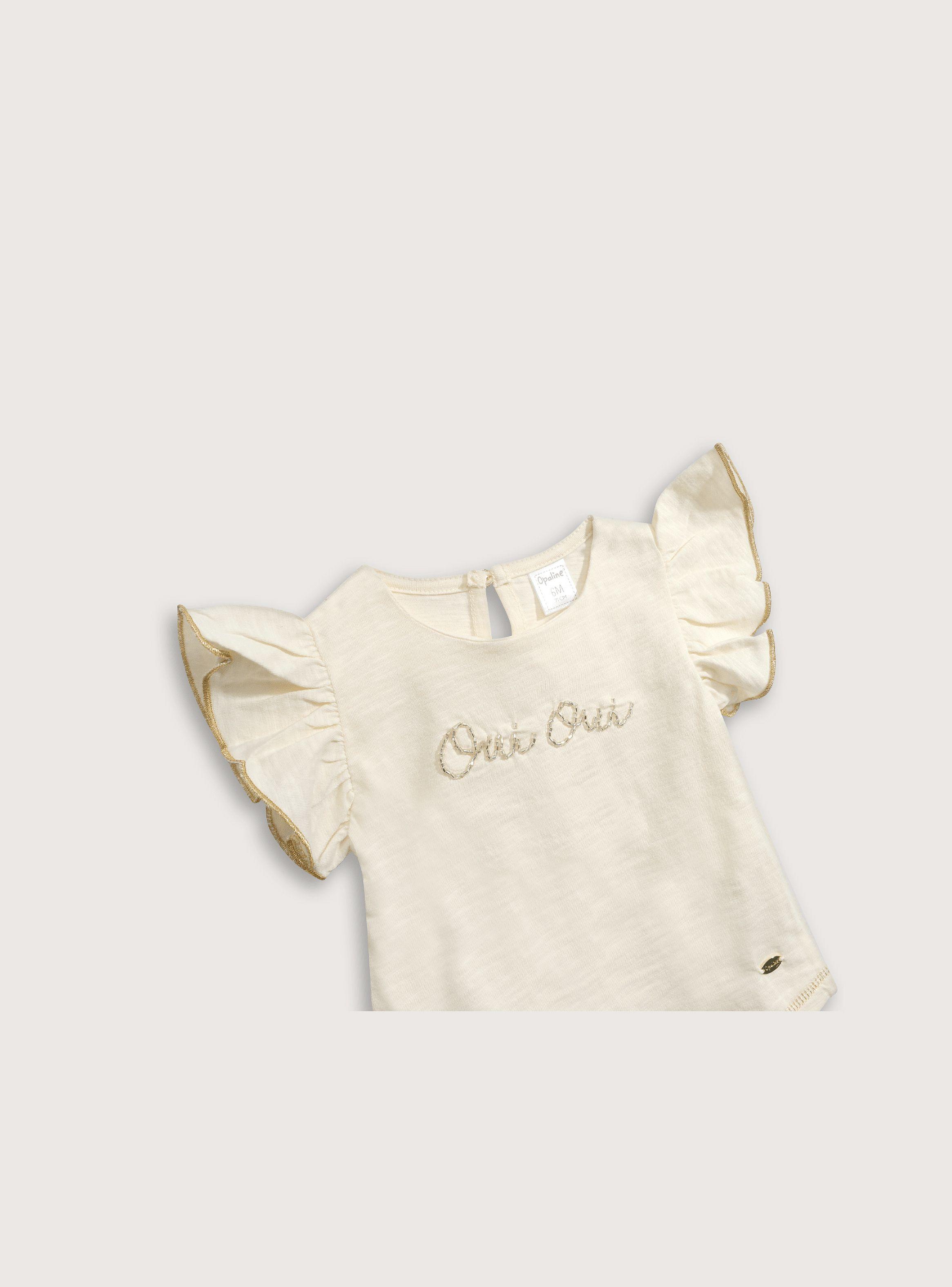Polera Niña Blanco 39538 Opaline-2