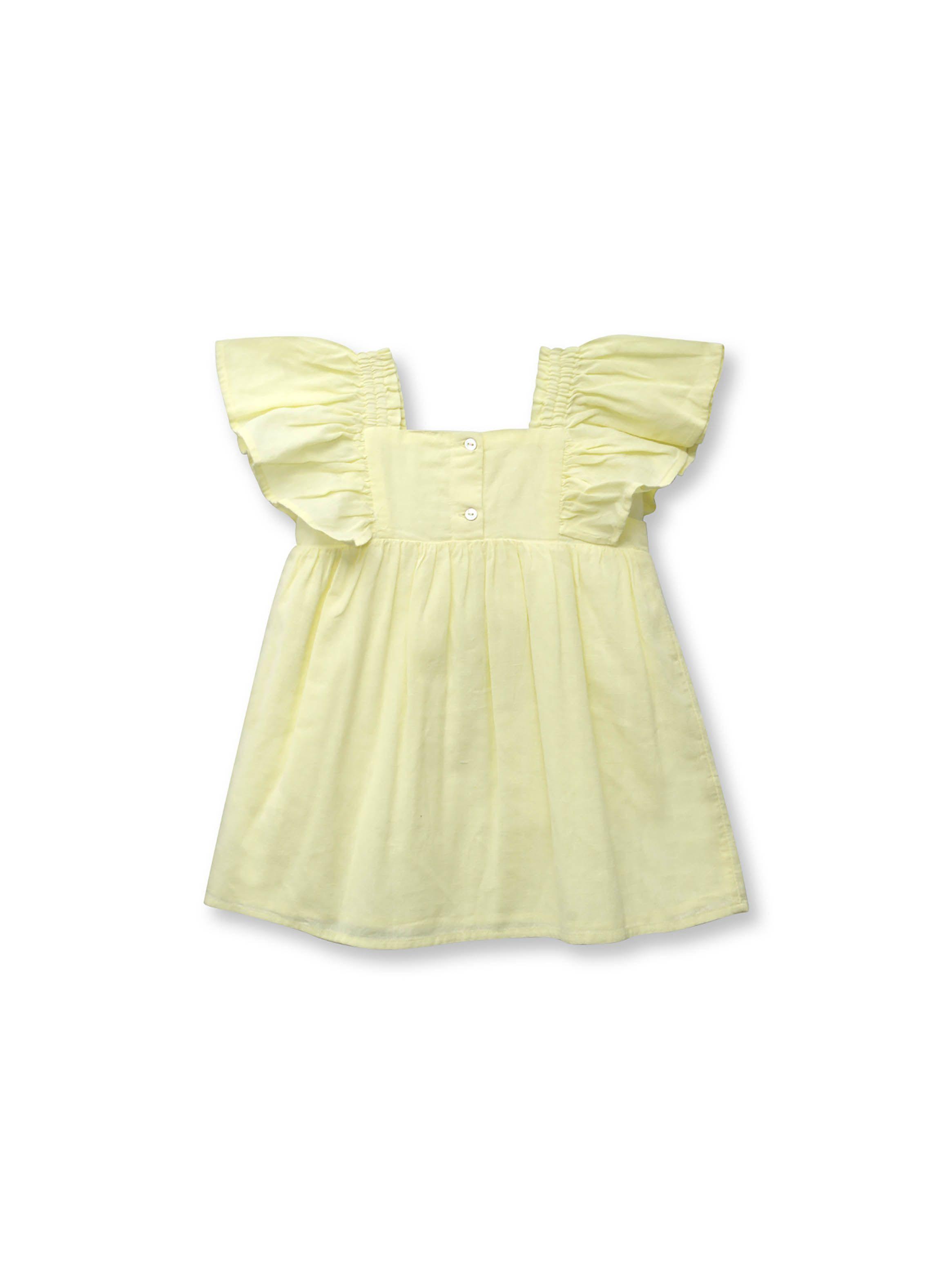 Vestido Niña Verde Pistacho (6M A 4A) Opaline-1
