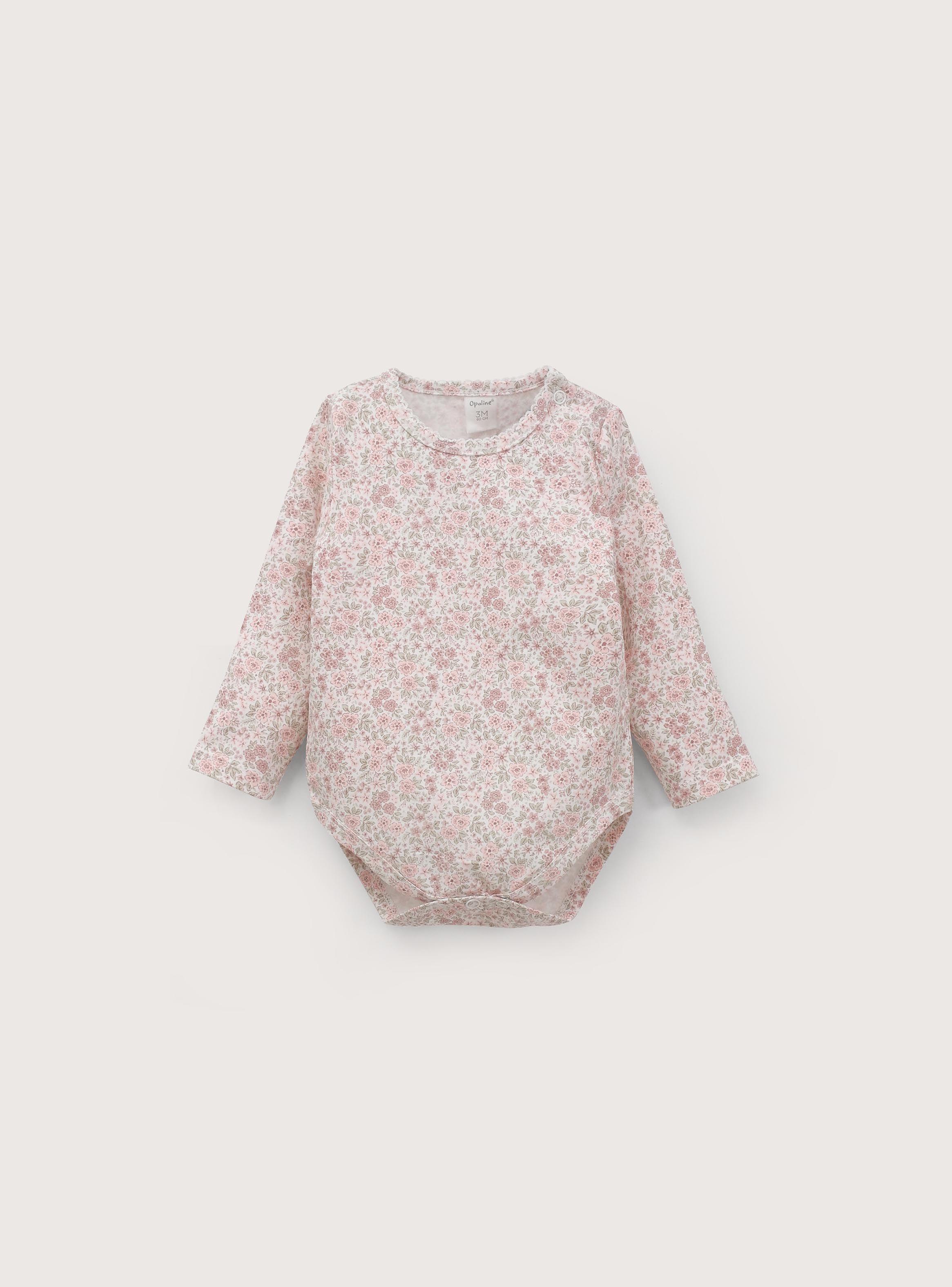 Body Bebe Niña Rosa Viejo-0