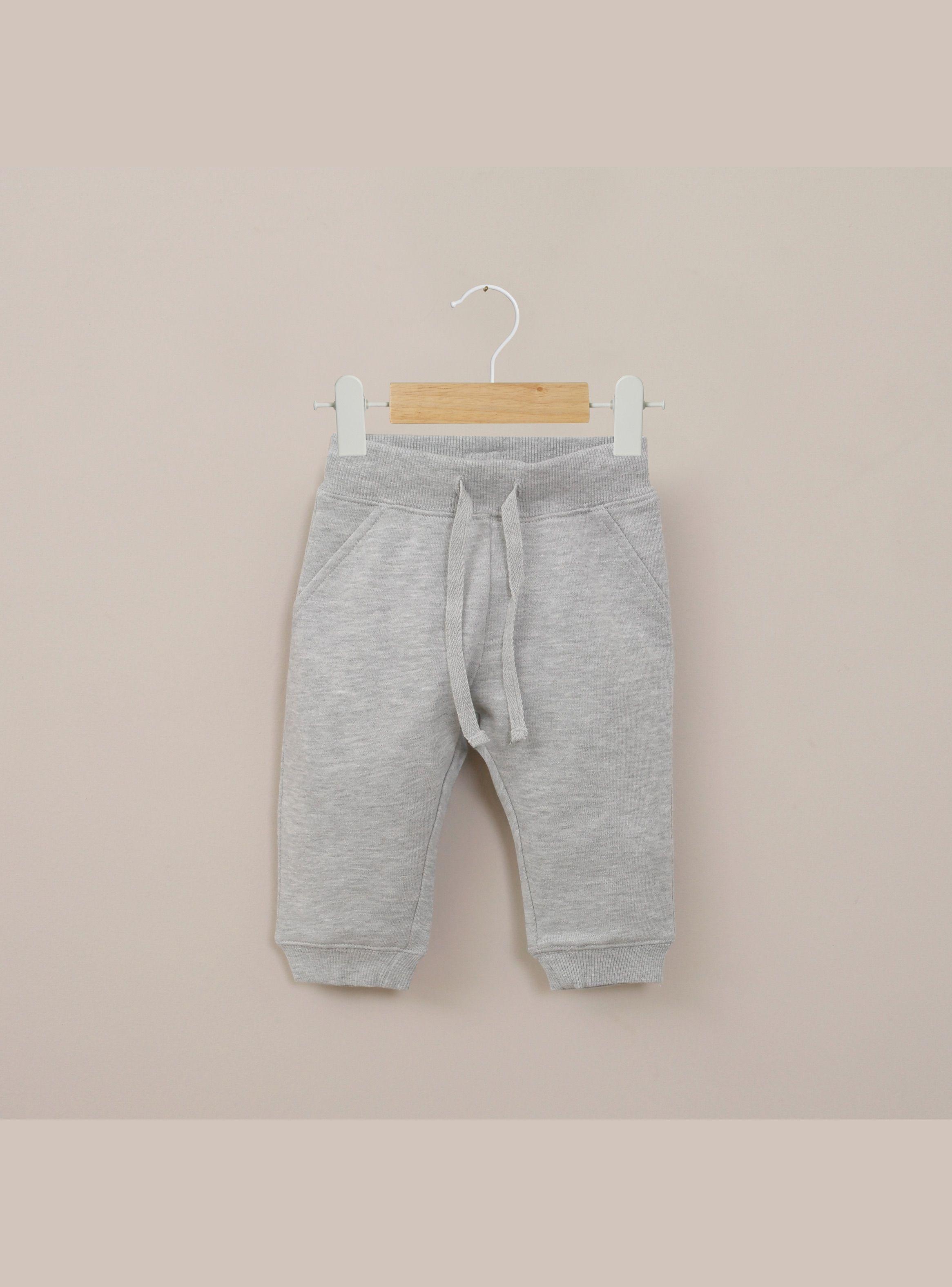 Pantalon Buzo Gris Melange Infant Niño-0