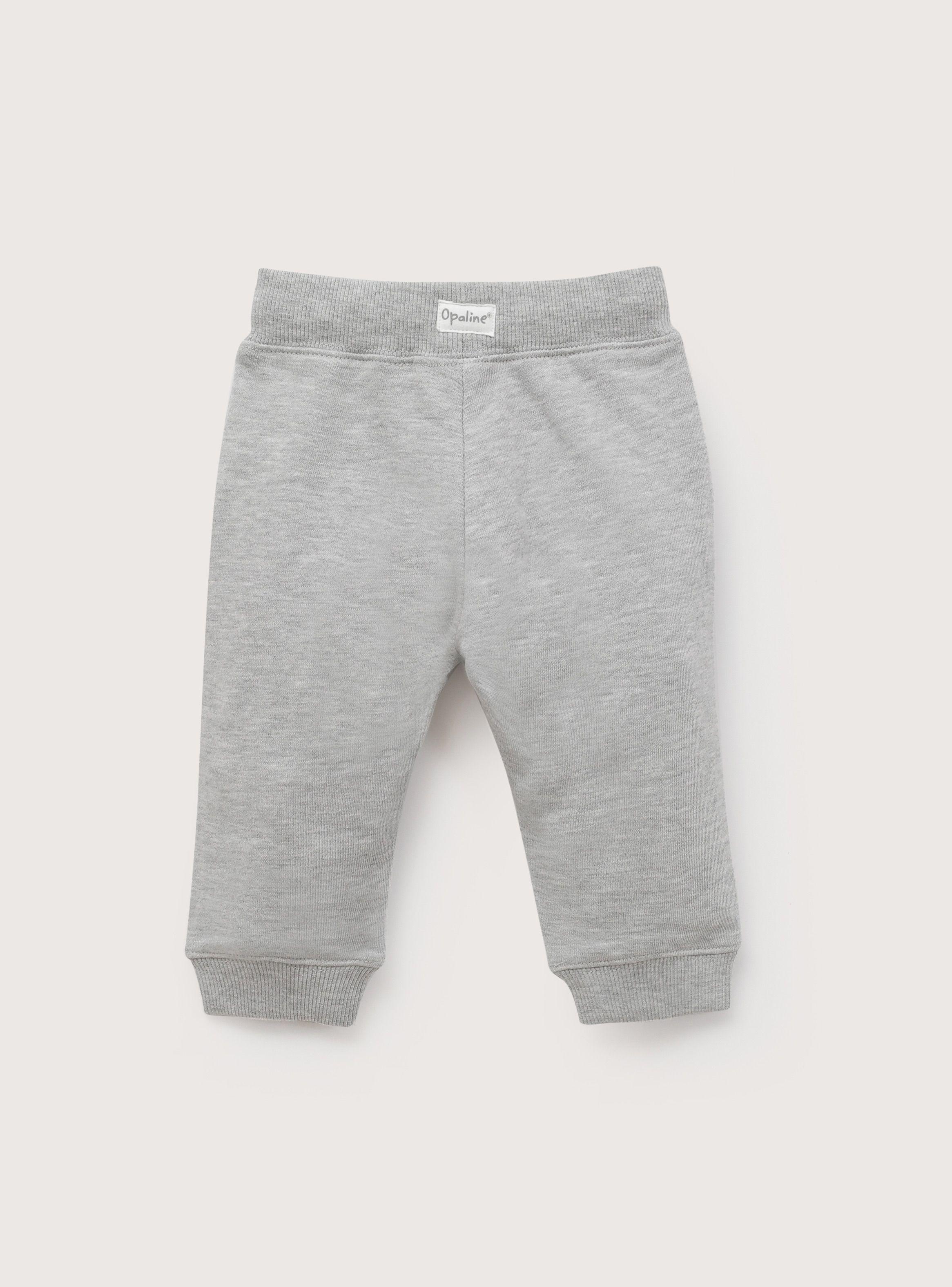 Pantalon Buzo Gris Melange Infant Niño-2