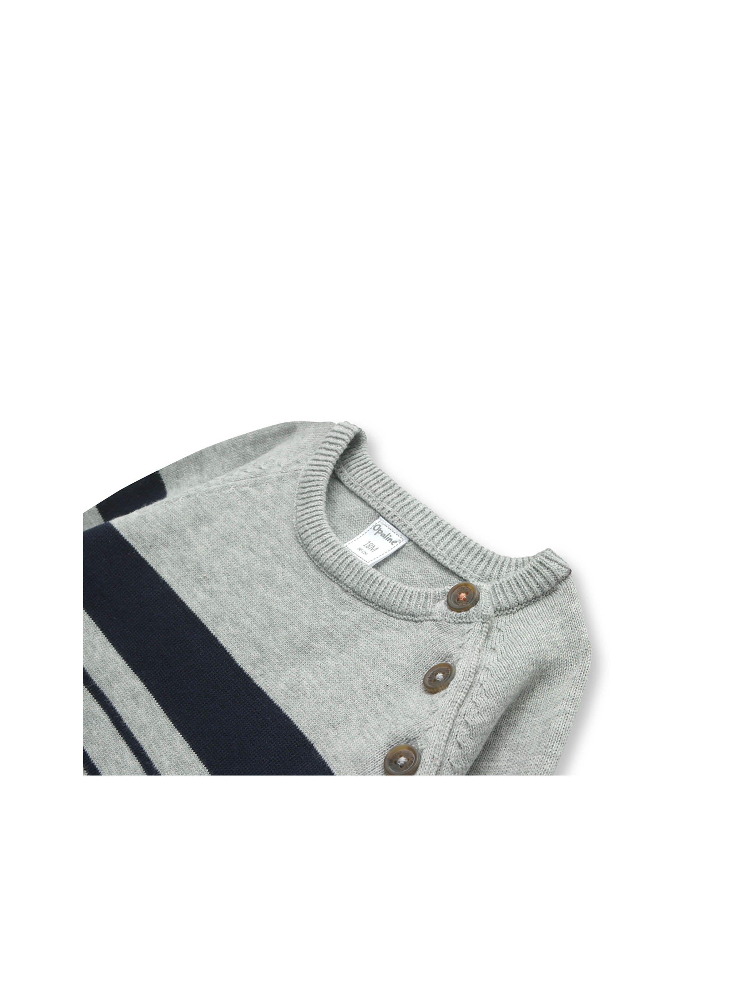 Sweater De Niño Urban City Azul (6M A 4A) Opaline-2