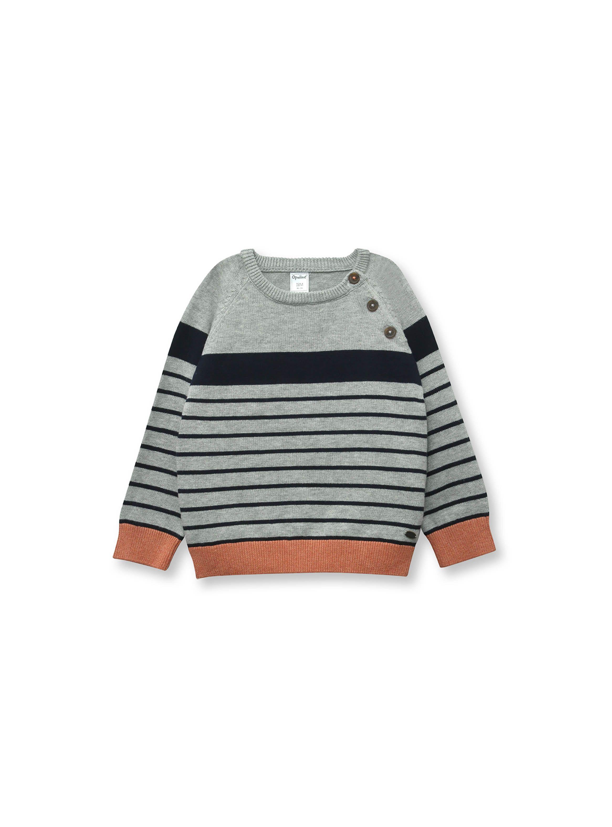 Sweater De Niño Urban City Azul (6M A 4A) Opaline-0