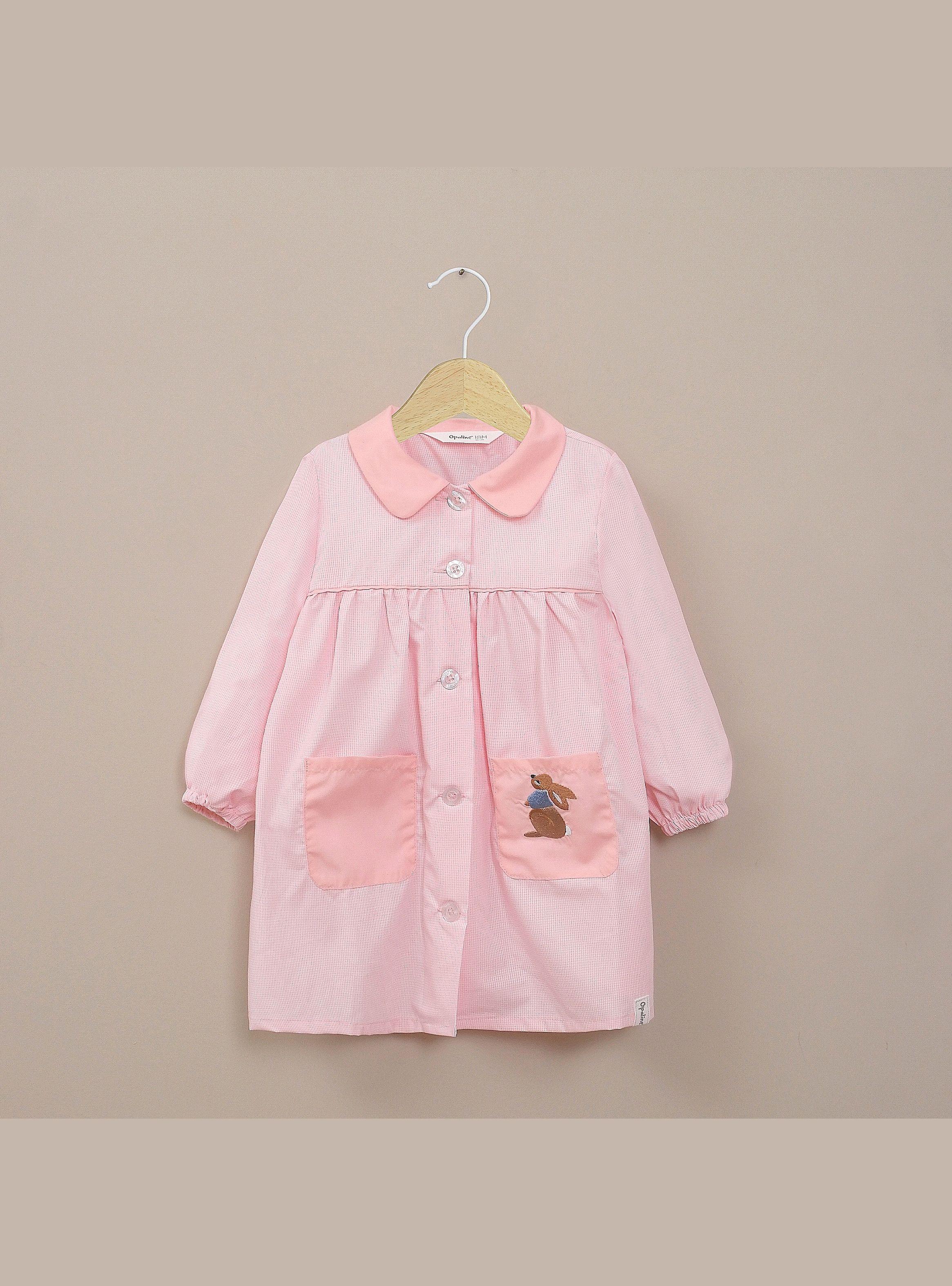 Delantal Infant Niña Rosado-0