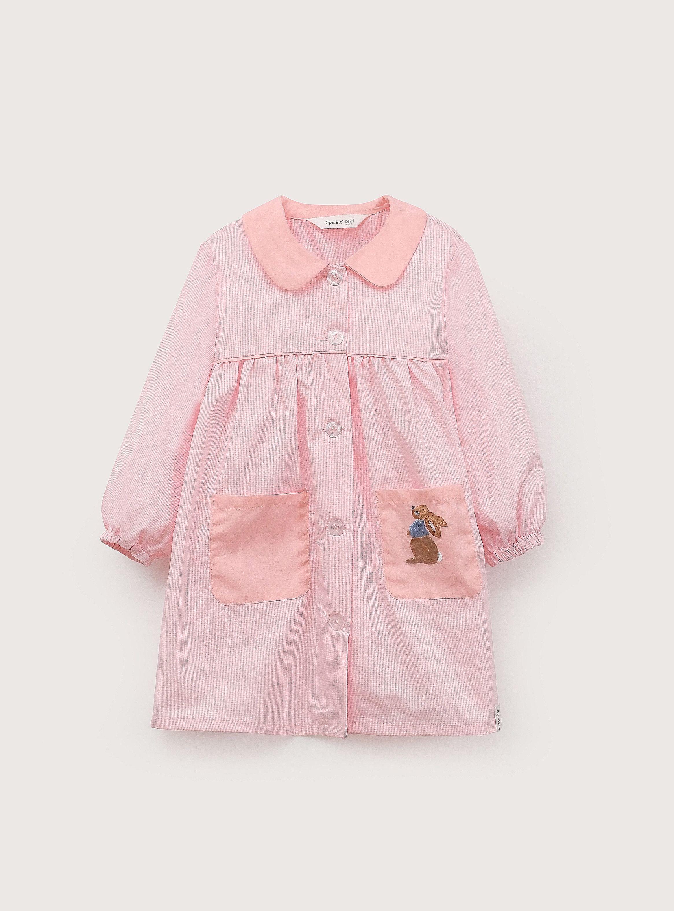 Delantal Infant Niña Rosado-1