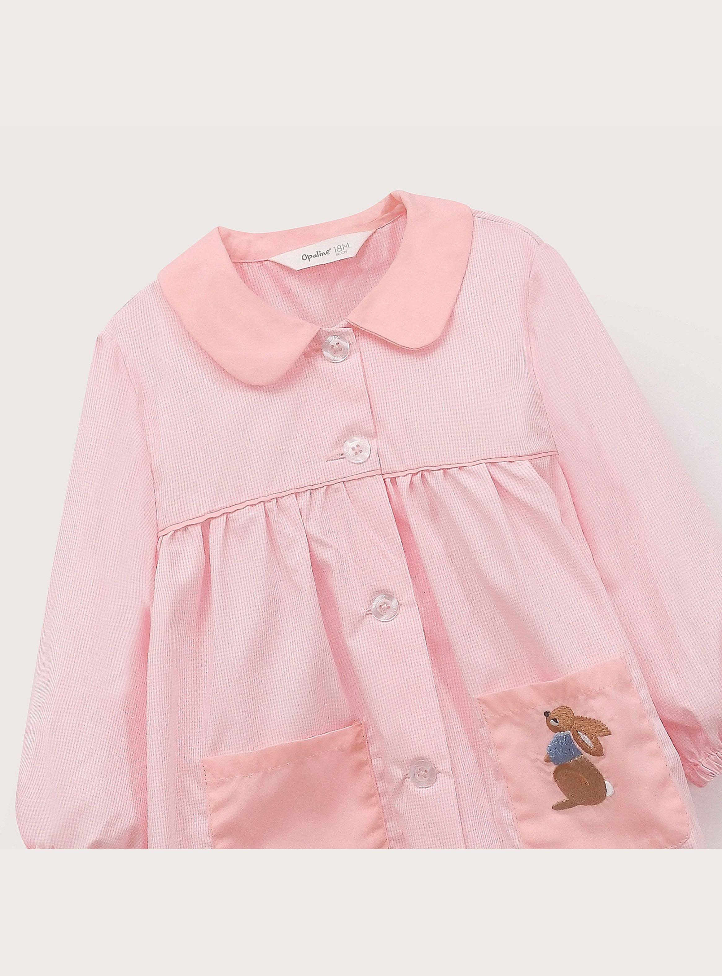 Delantal Infant Niña Rosado-3