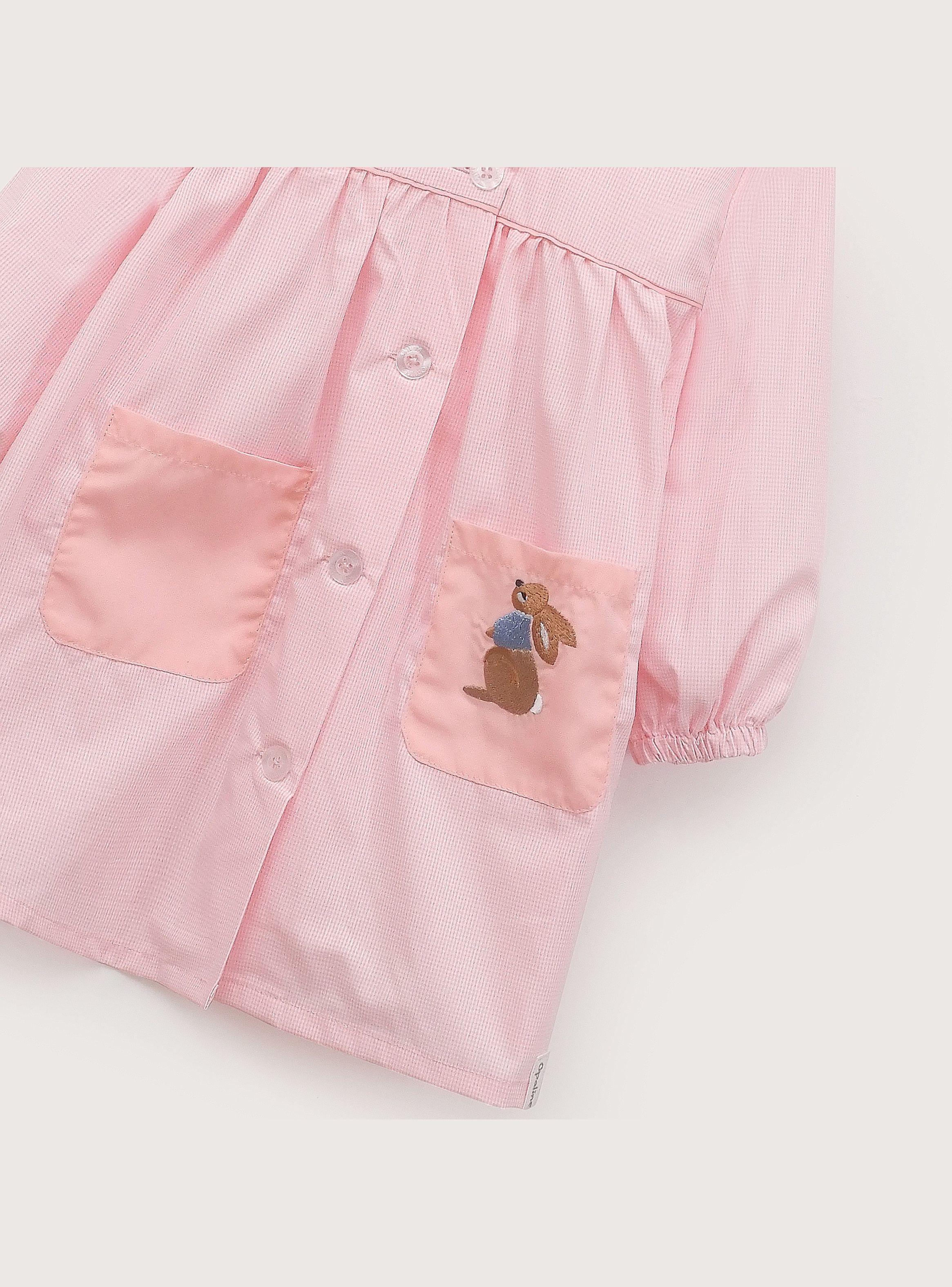 Delantal Infant Niña Rosado-4