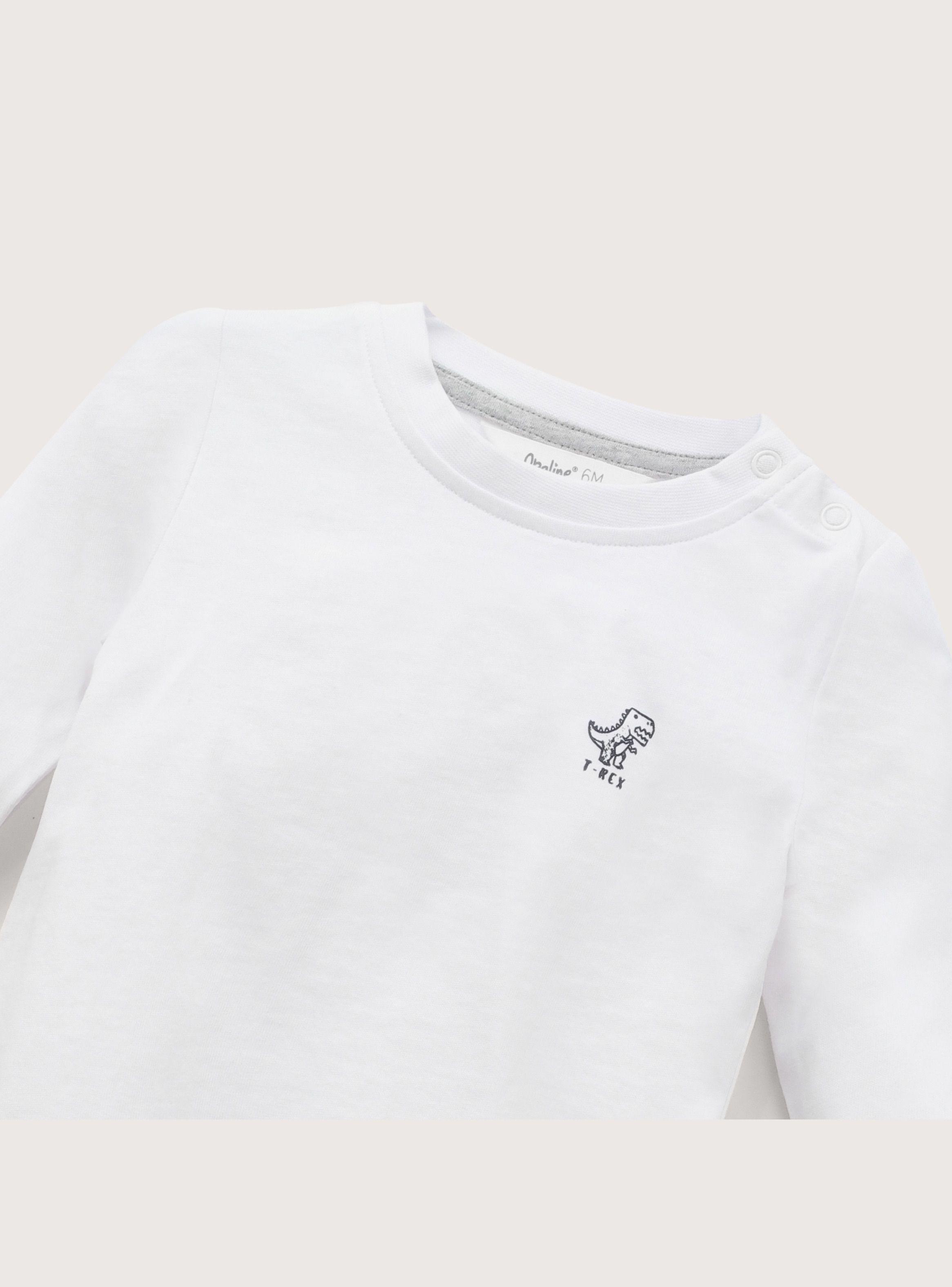 Polera Básica Blanca Infant Niño-3