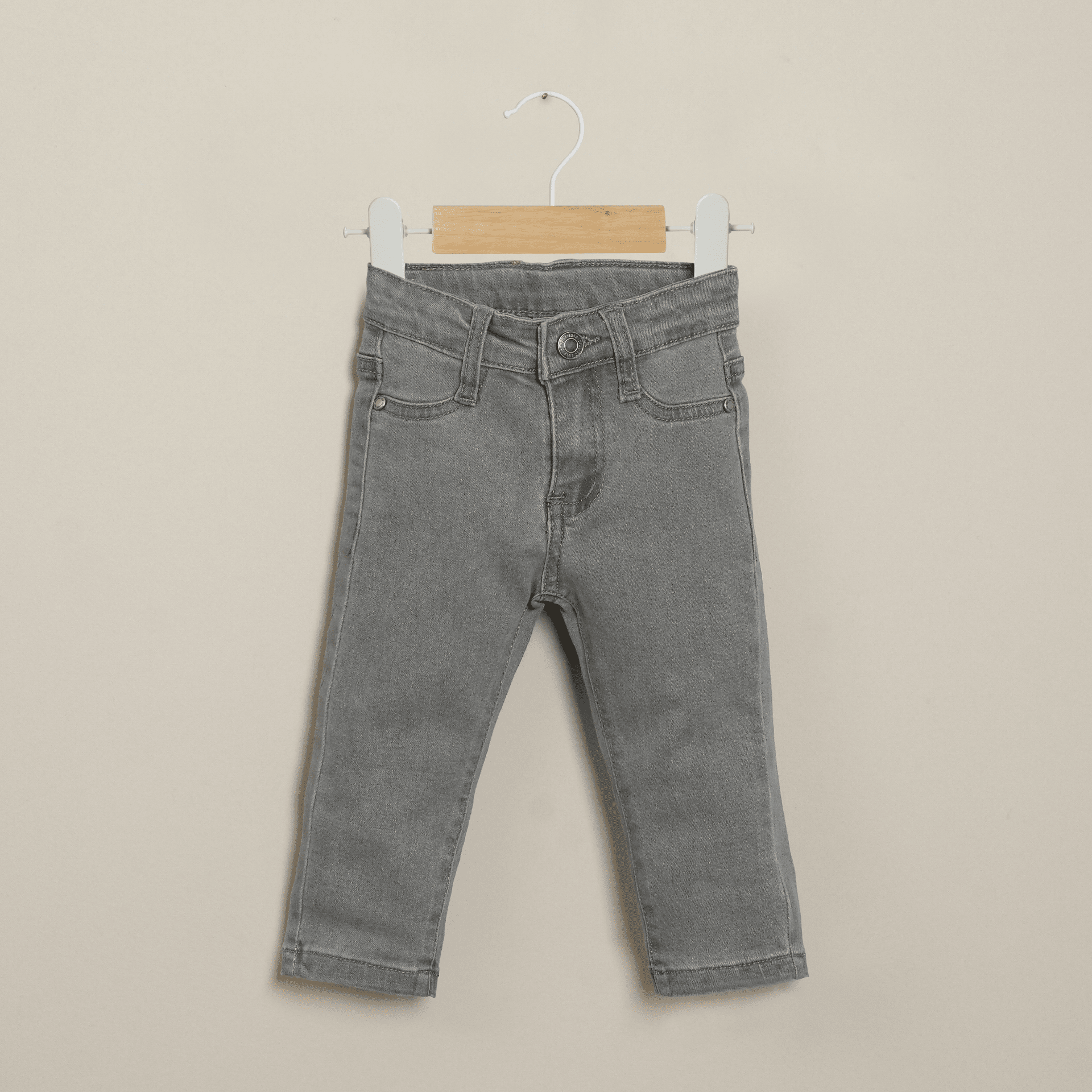 Jeans recto grafito de niño-0