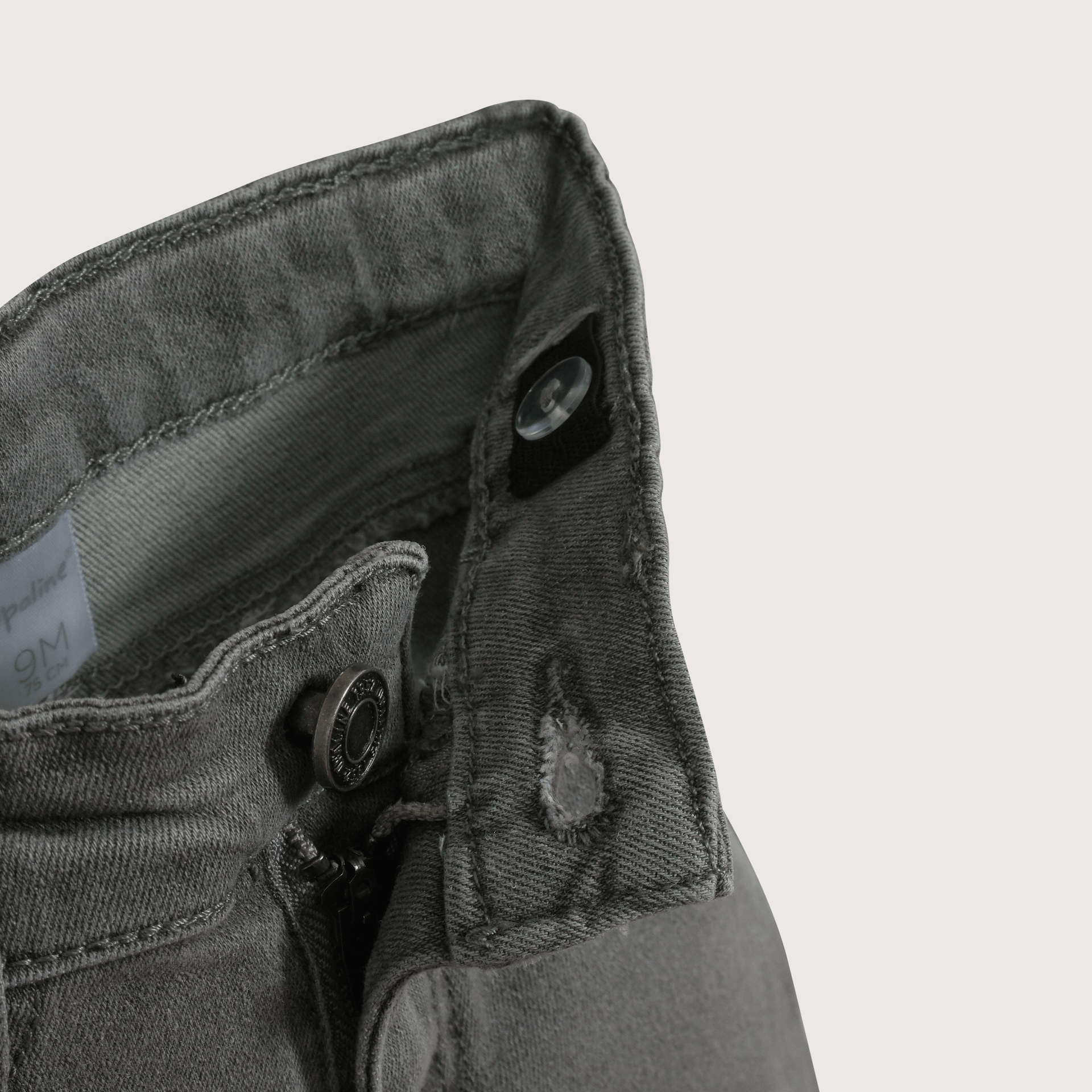 Jeans recto grafito de niño-3