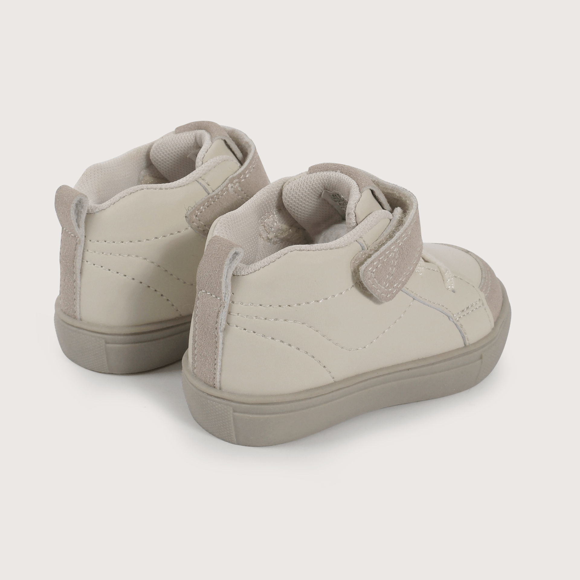 Zapatilla primeros pasos beige de niño-4