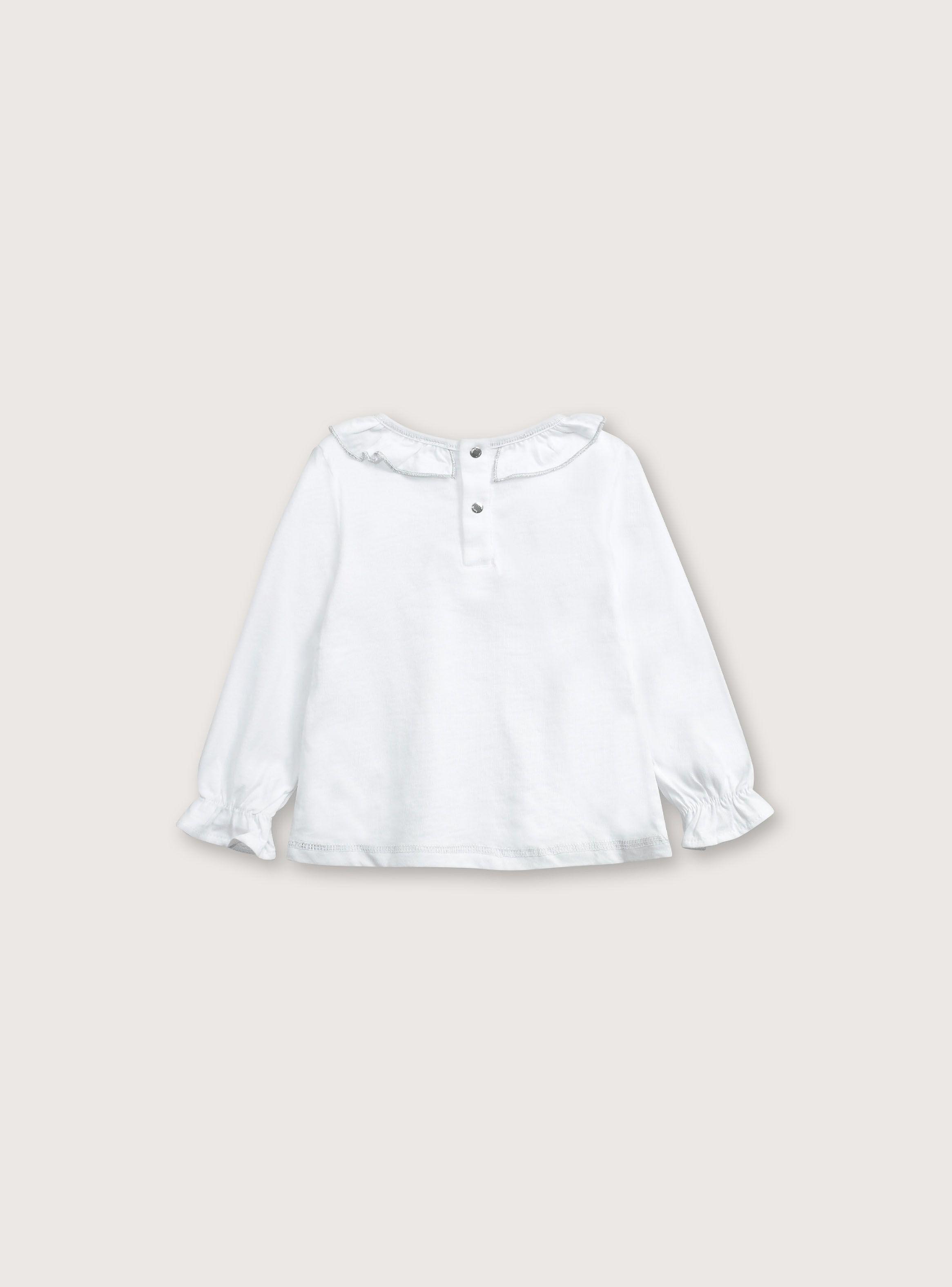 Polera Niña Blanco 38781 OPALINE-1