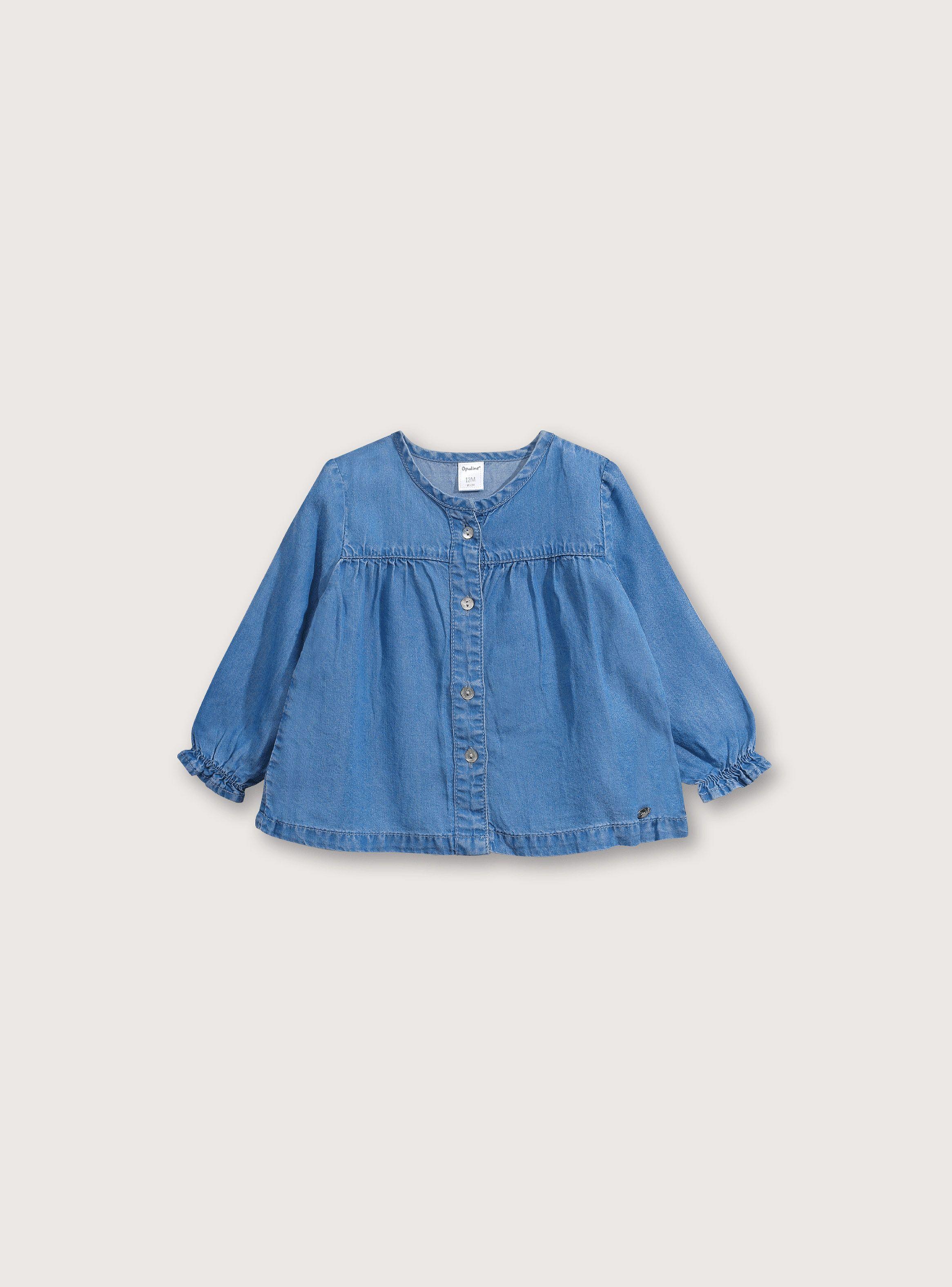 Blusa Niña Azul 39337 Opaline-0