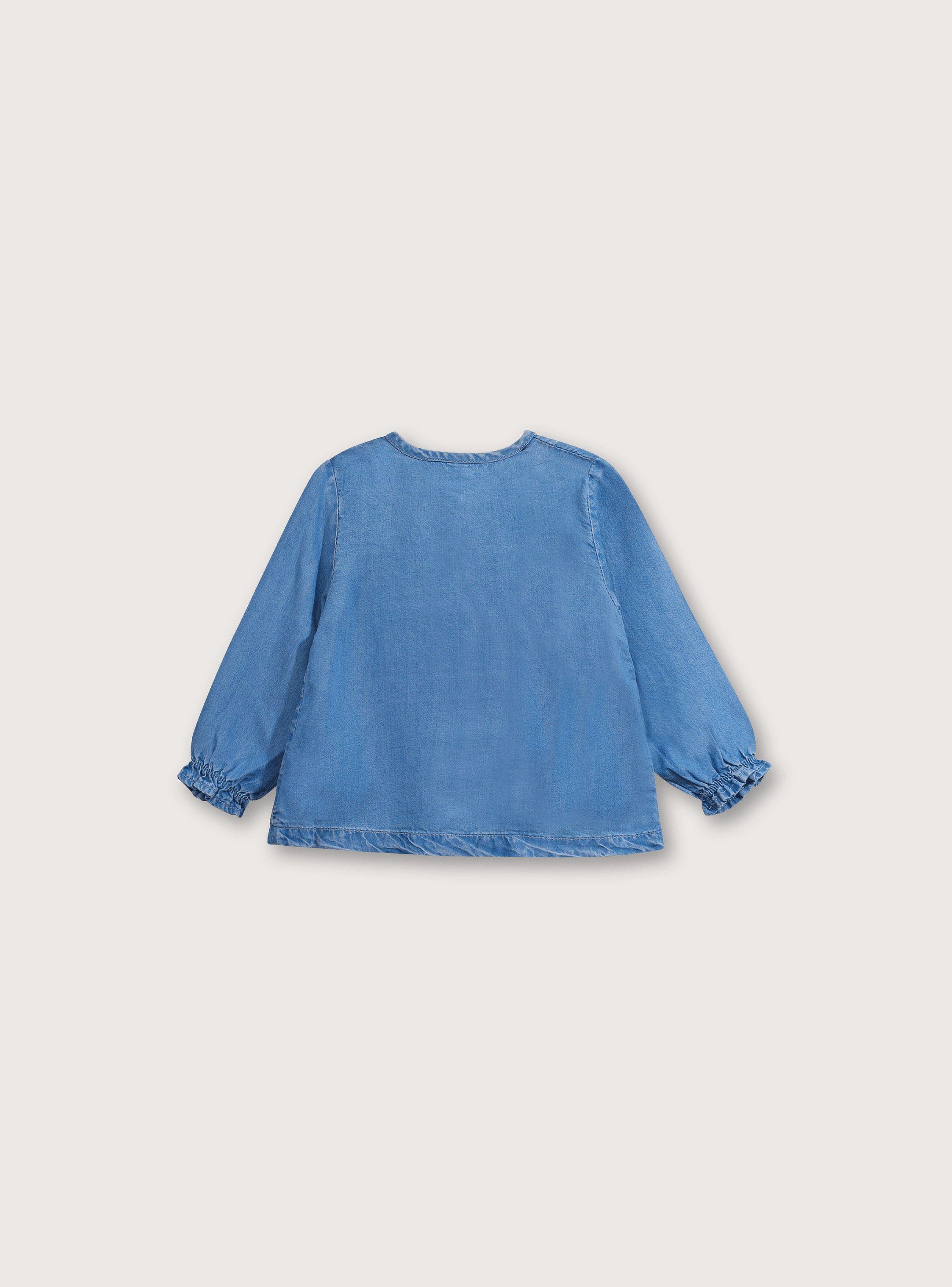 Blusa Niña Azul 39337 Opaline-1