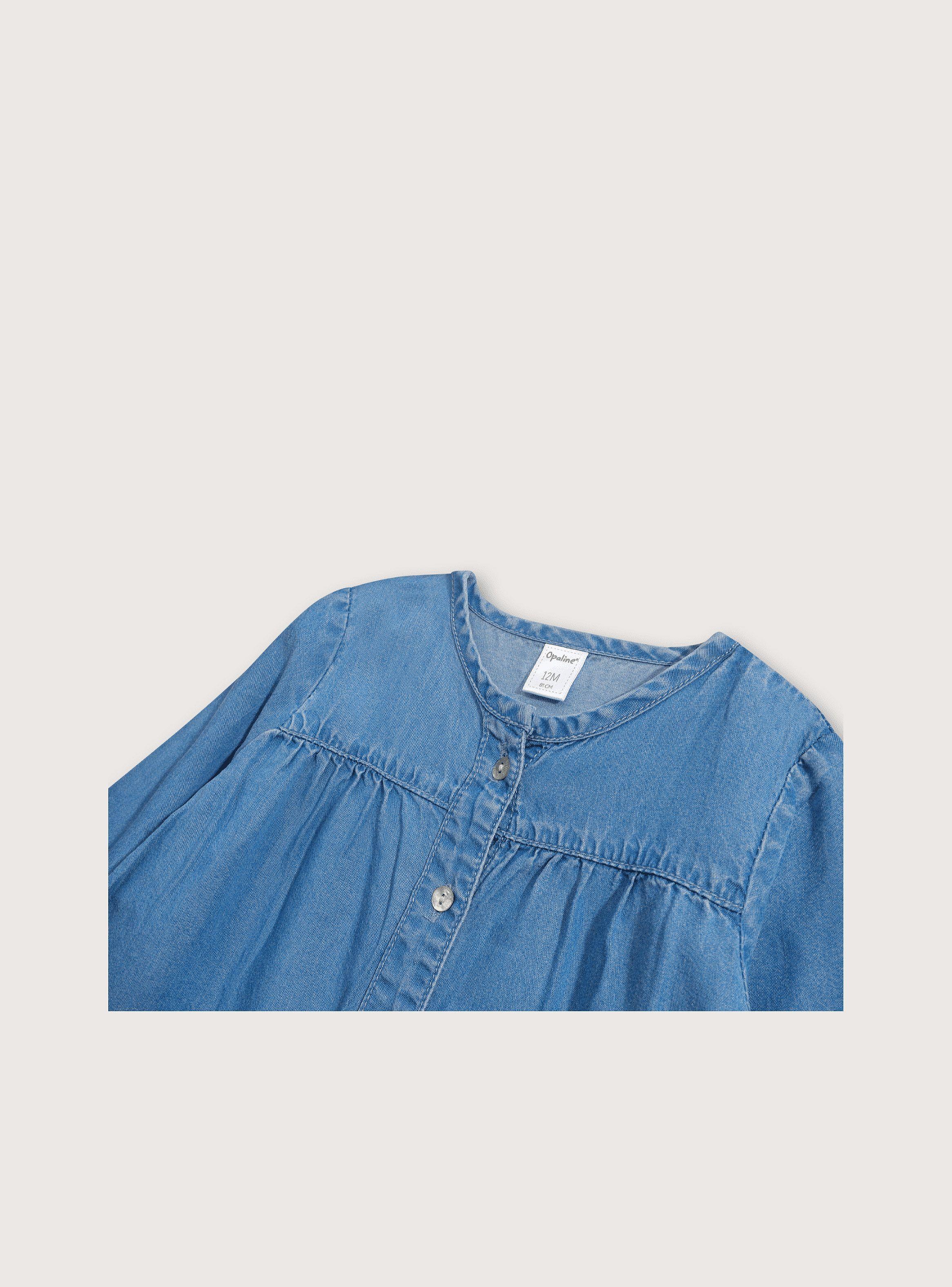 Blusa Niña Azul 39337 Opaline-3