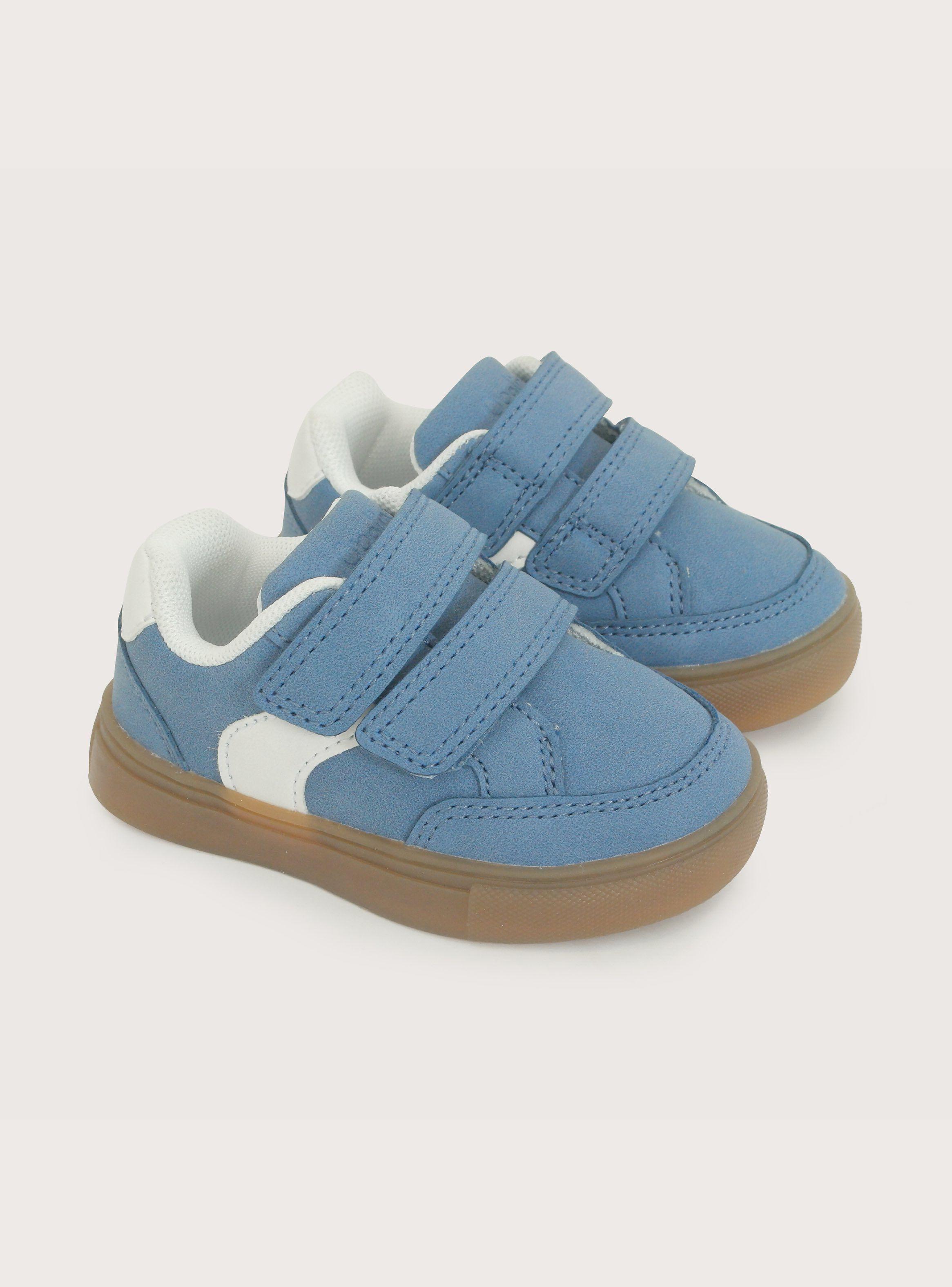 Zapatilla Niño Celeste-0