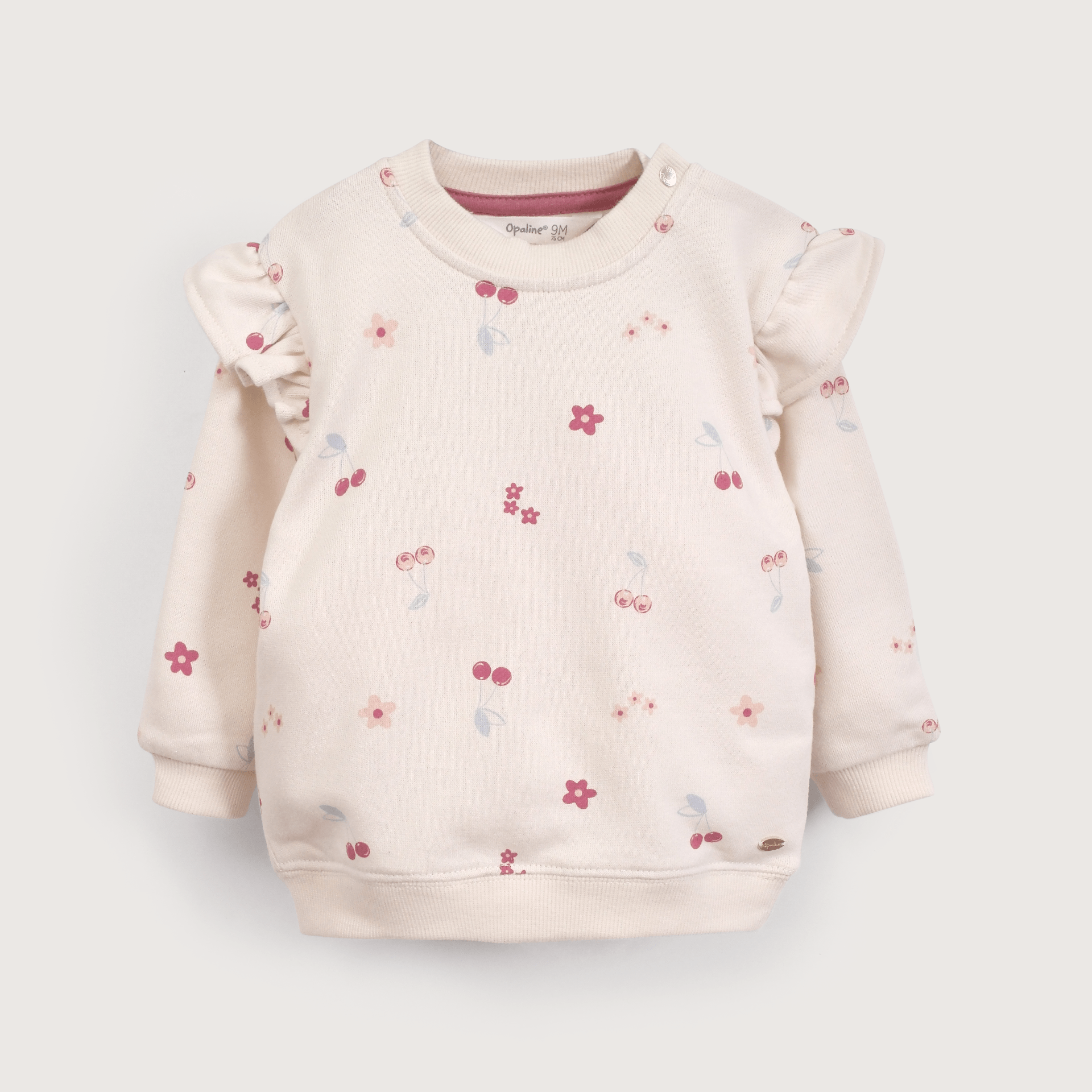 Polerón crema de niña-1