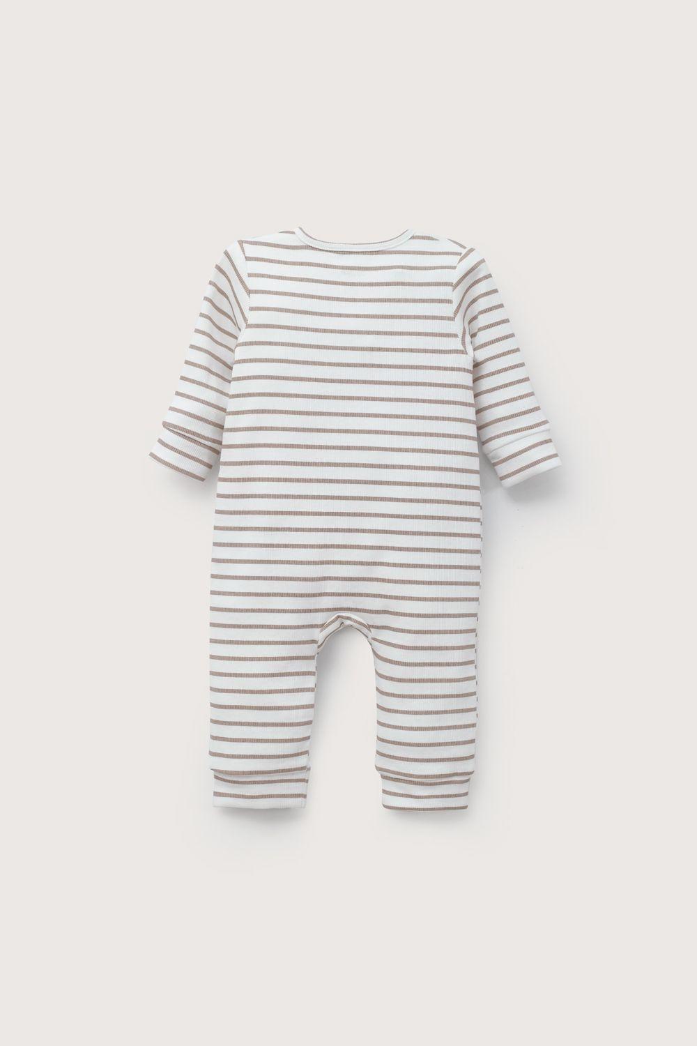 Osito estampado blanco de bebé niña-2