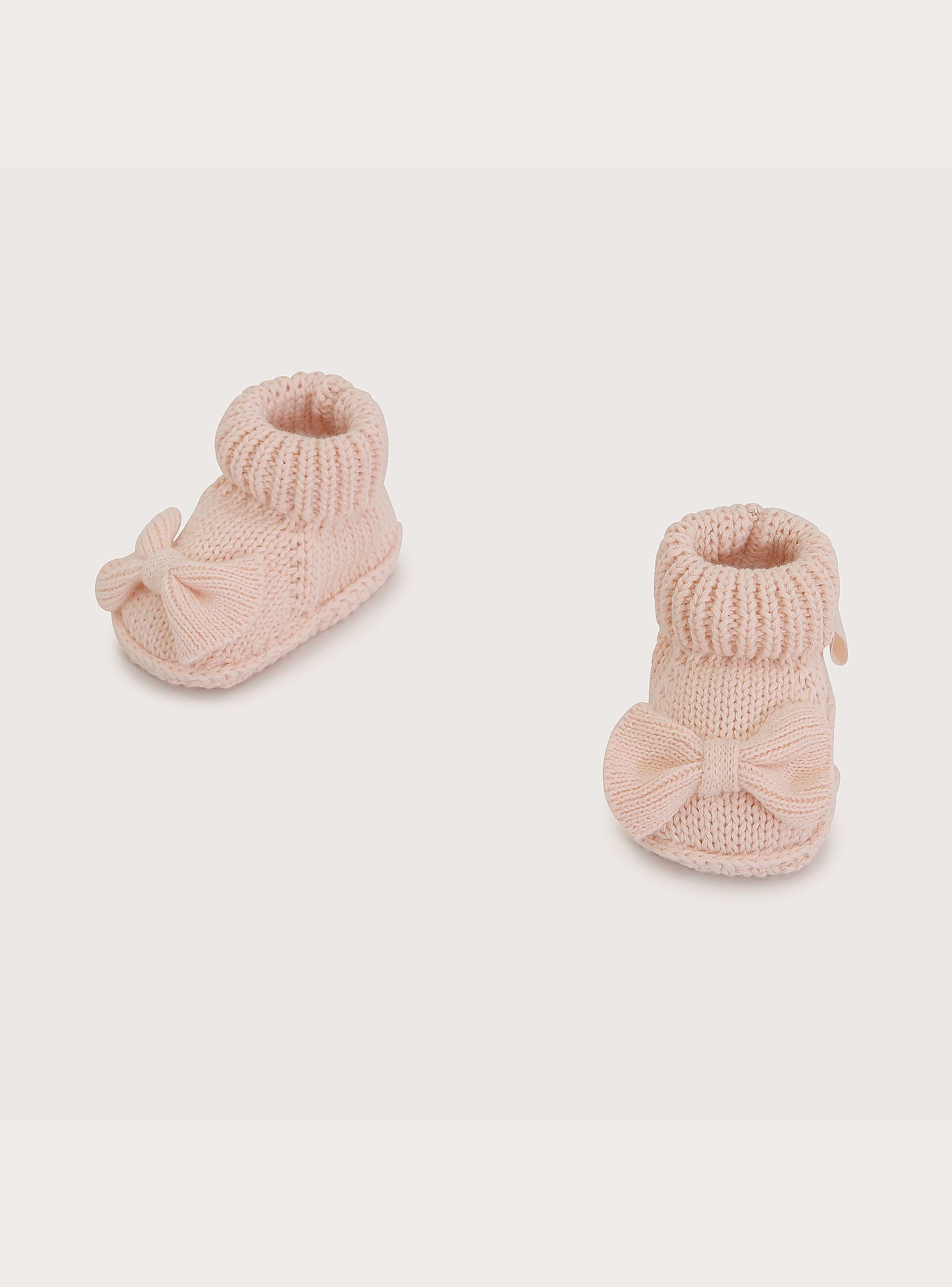 Botín Tejido Beige Niño-3