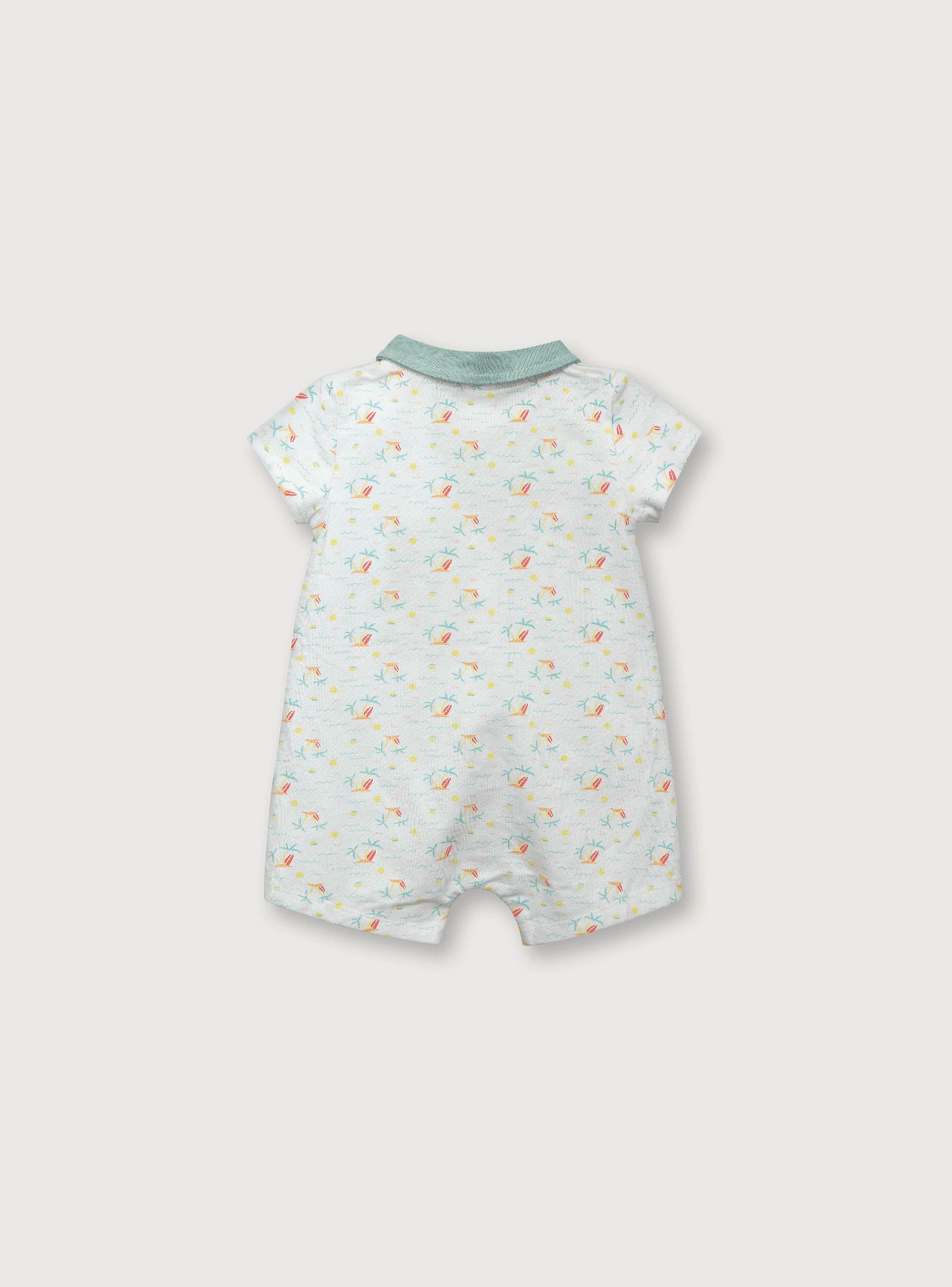 Bombacho De Niño Cuello Camisa Verde (Rn A 9 Meses) Opaline-1