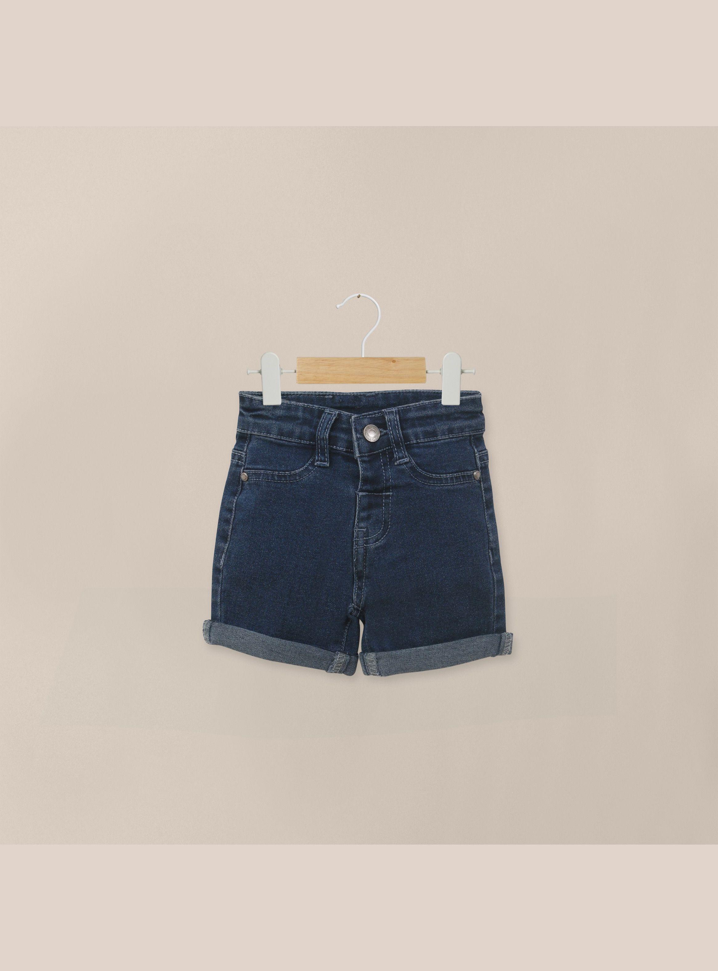 Short Jeans Azul Infant Niño-0