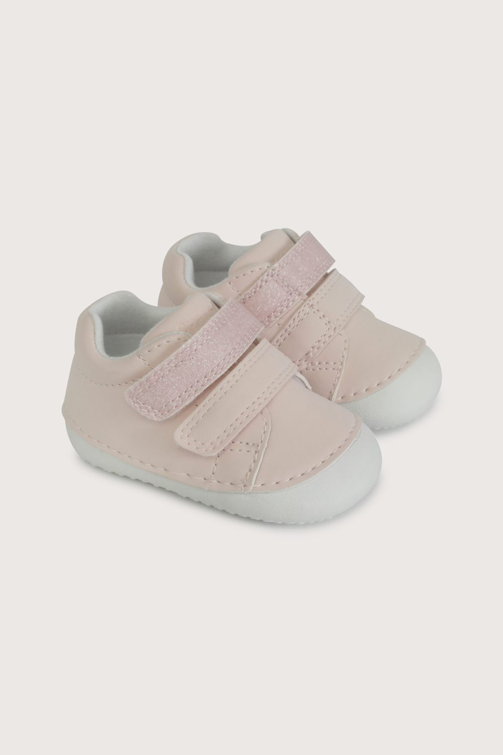 Zapatilla gateador rosada de niña-0
