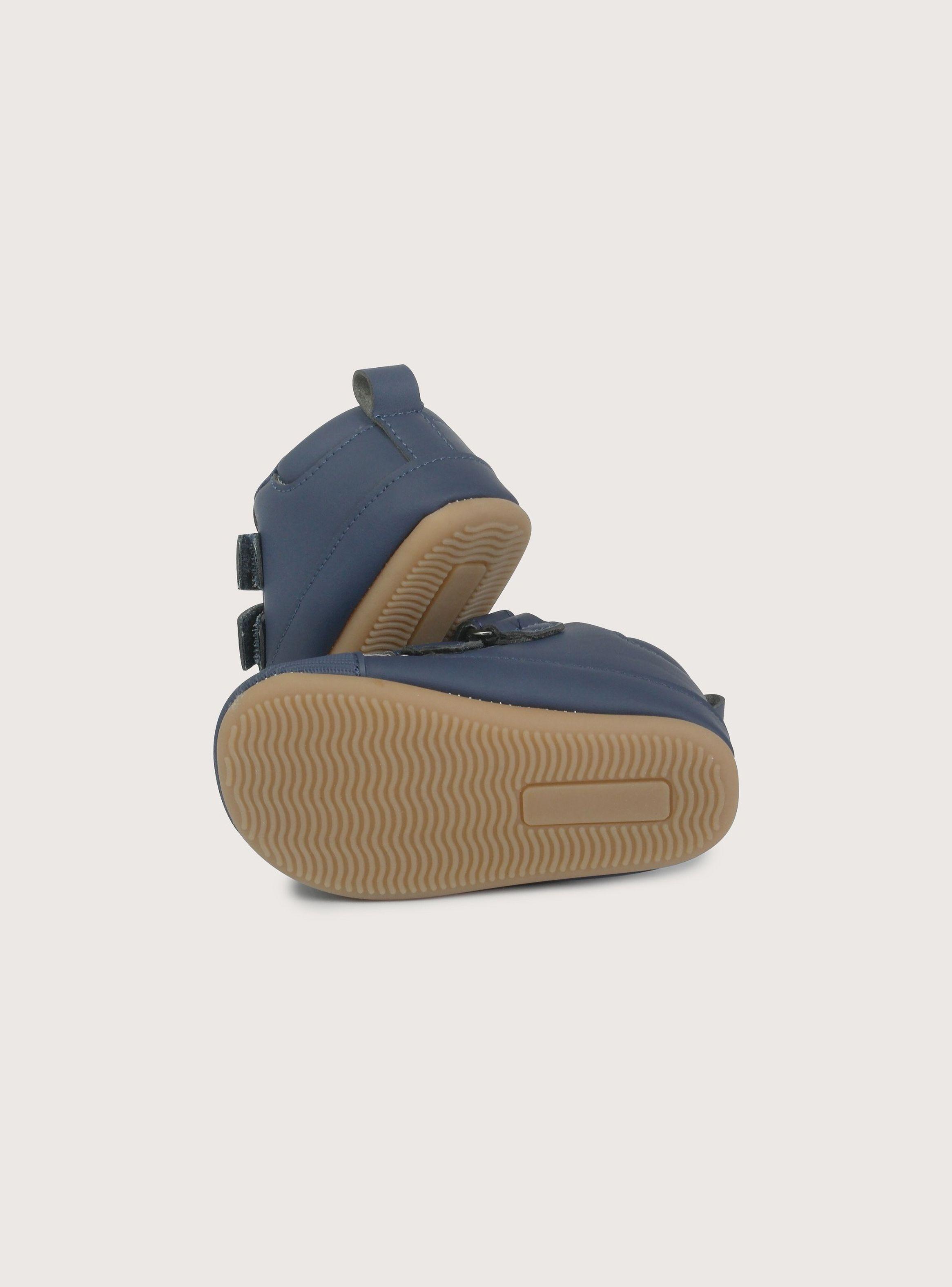 Zapatilla ultra flexible azul de niño-2