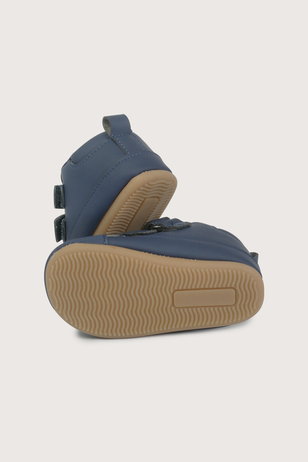 Zapatilla ultra flexible azul de niño-2