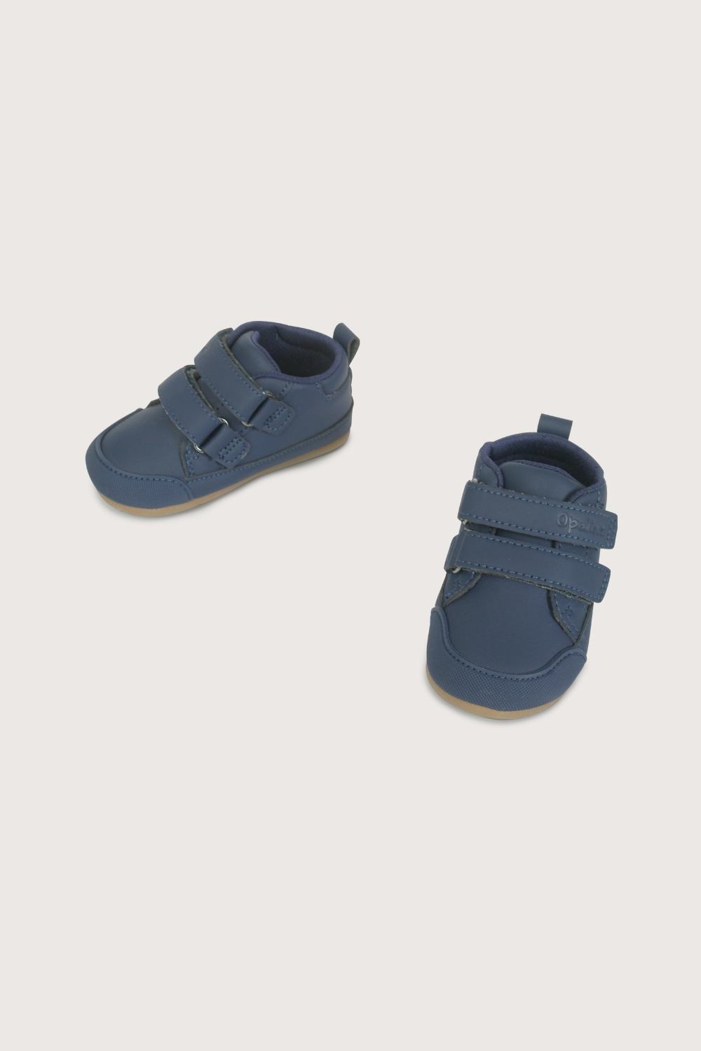 Zapatilla ultra flexible azul de niño-3