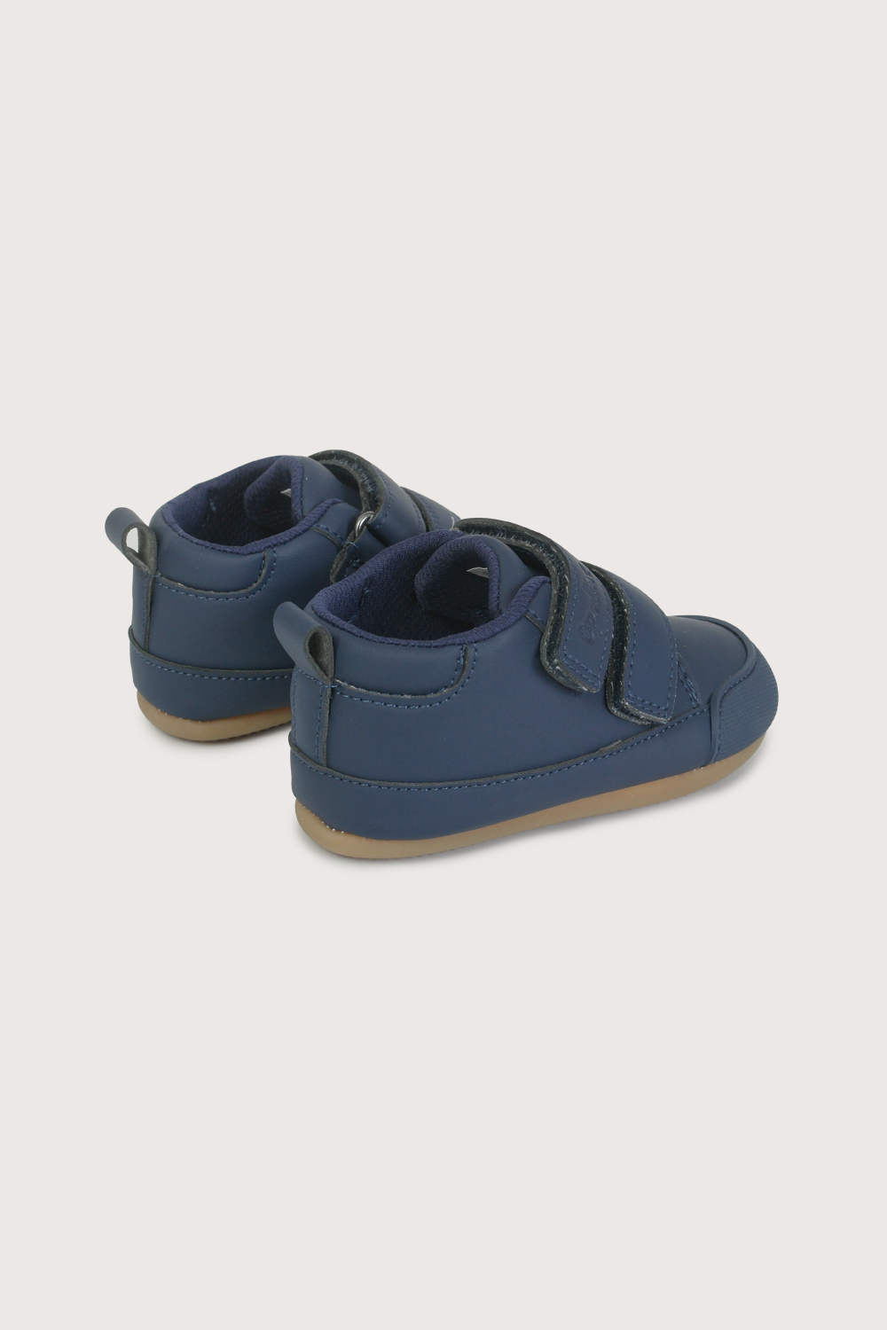 Zapatilla ultra flexible azul de niño-4