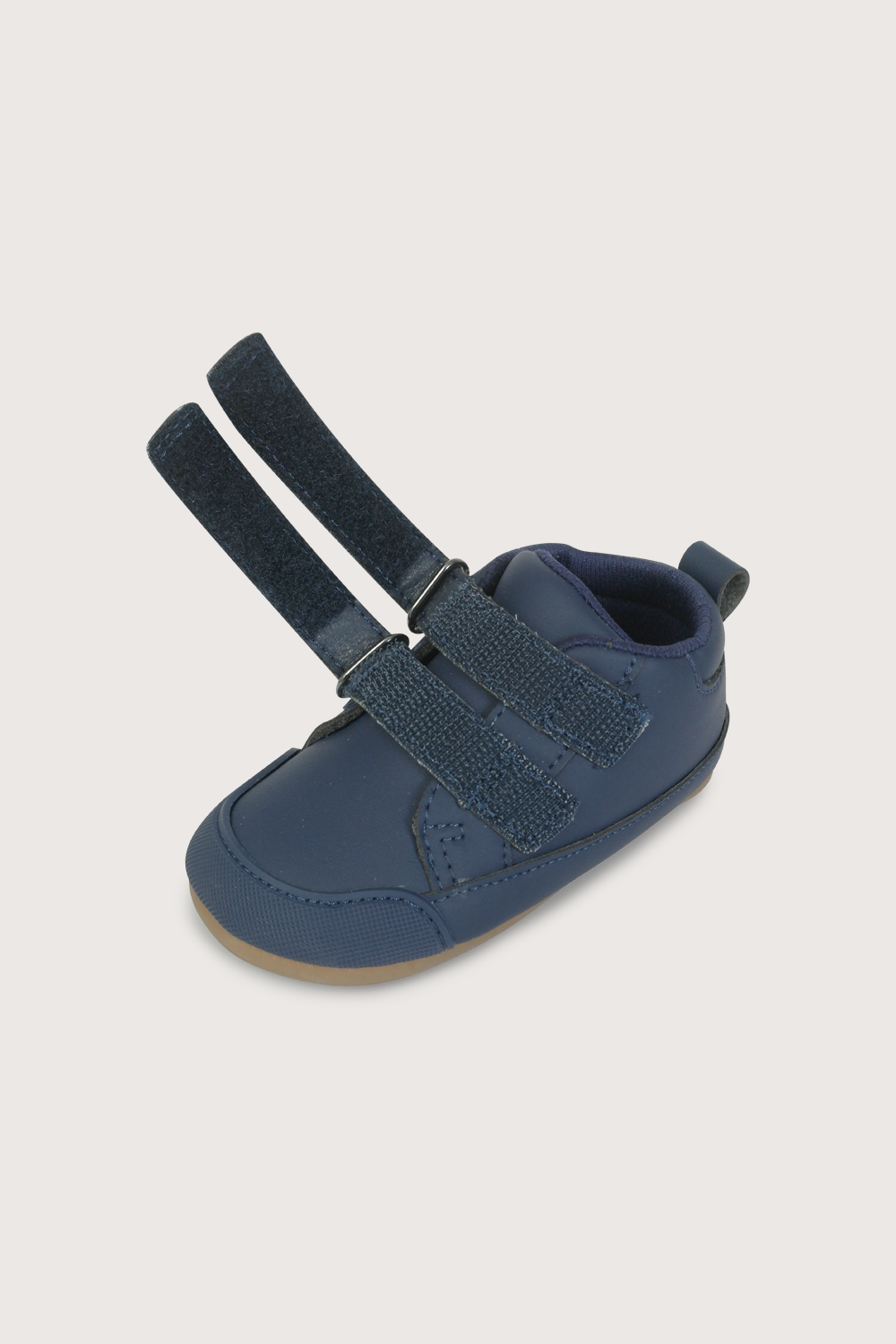 Zapatilla ultra flexible azul de niño-5