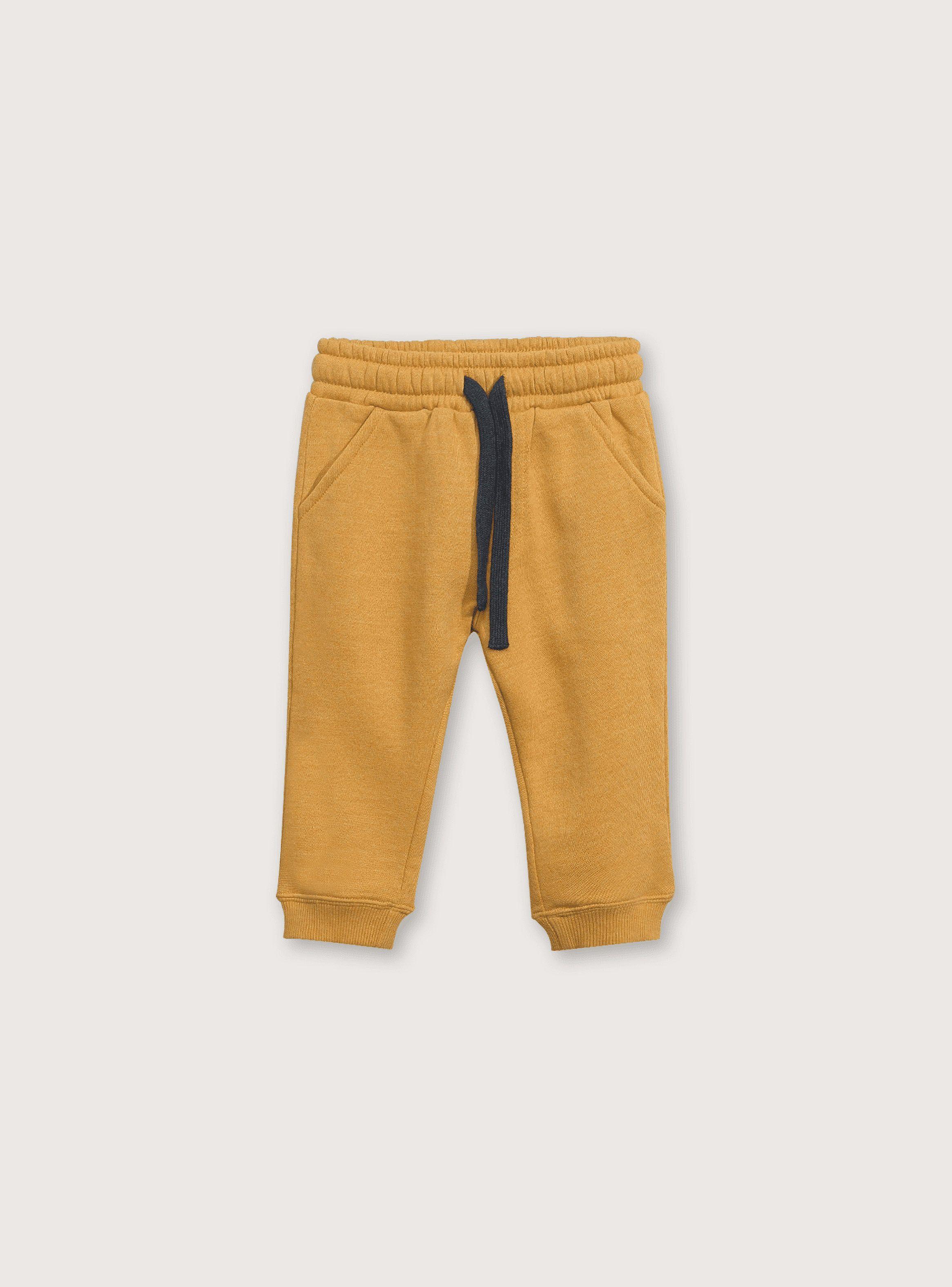 Pantalon Buzo Niño Mostaza 38392 OPALINE-0