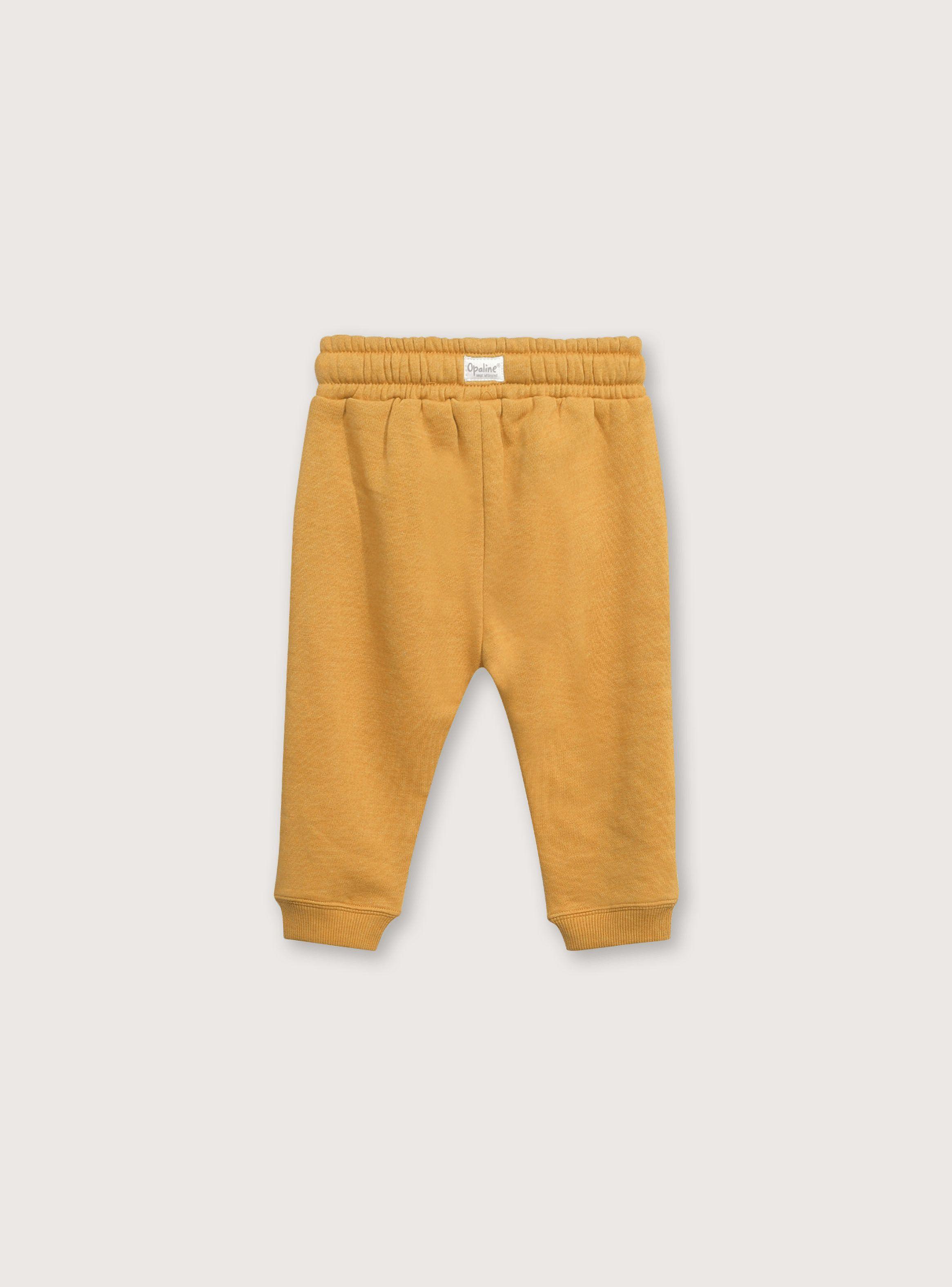 Pantalon Buzo Niño Mostaza 38392 OPALINE-1