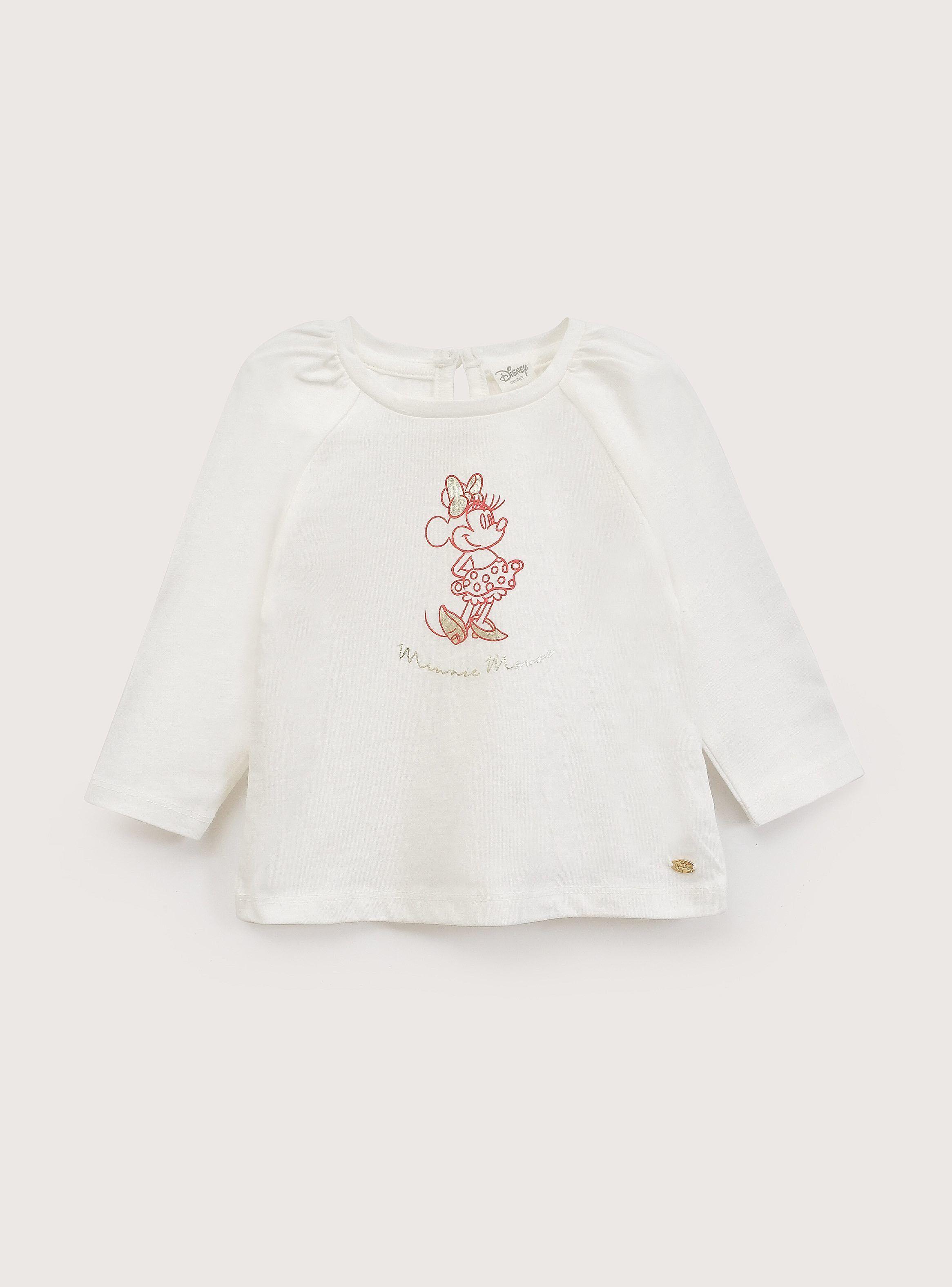 Polera Infant Niña Blanco Disney-1
