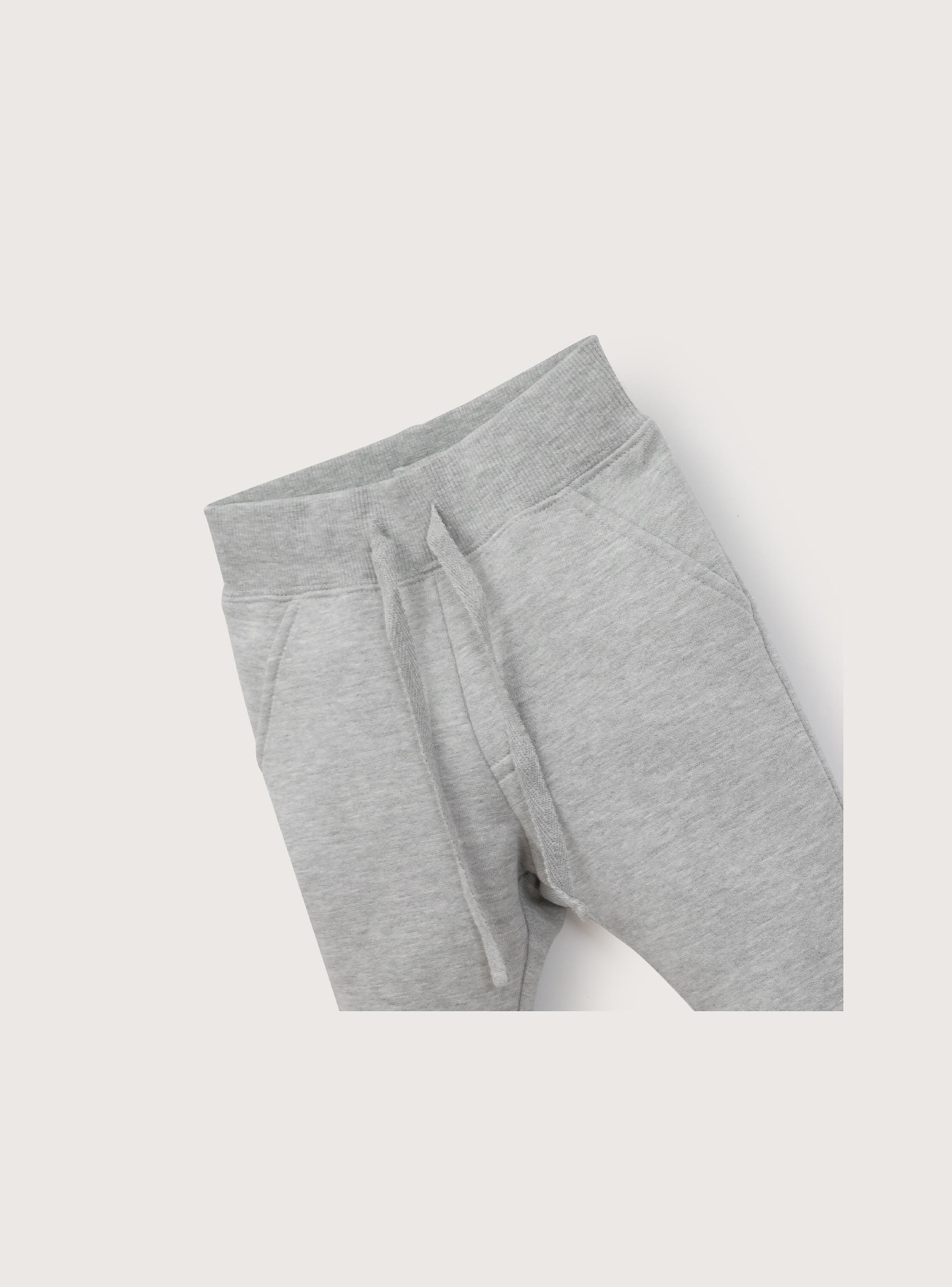 Pantalon Buzo Infant Niño Gris Melange-2