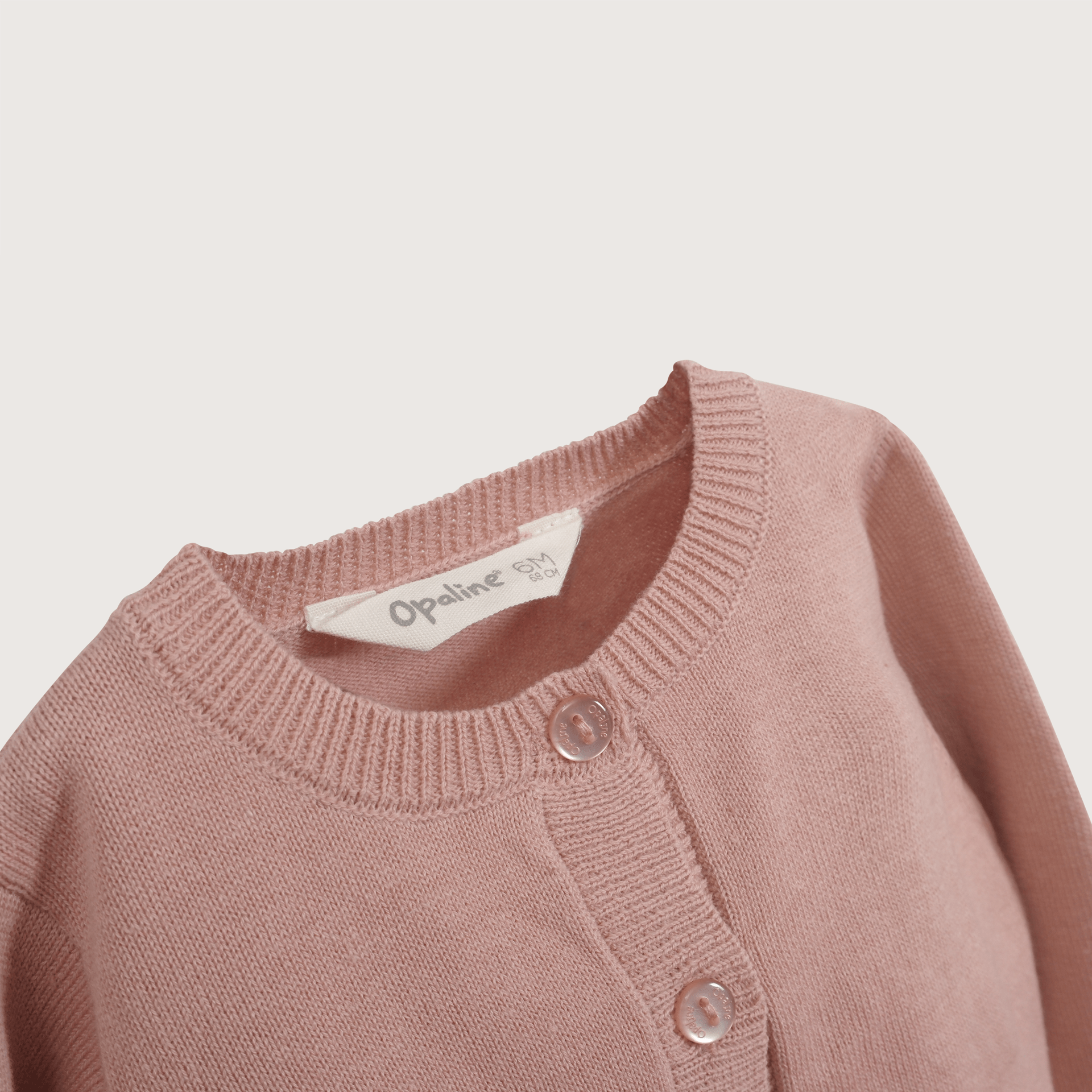 Chaleco rosado de niña-3